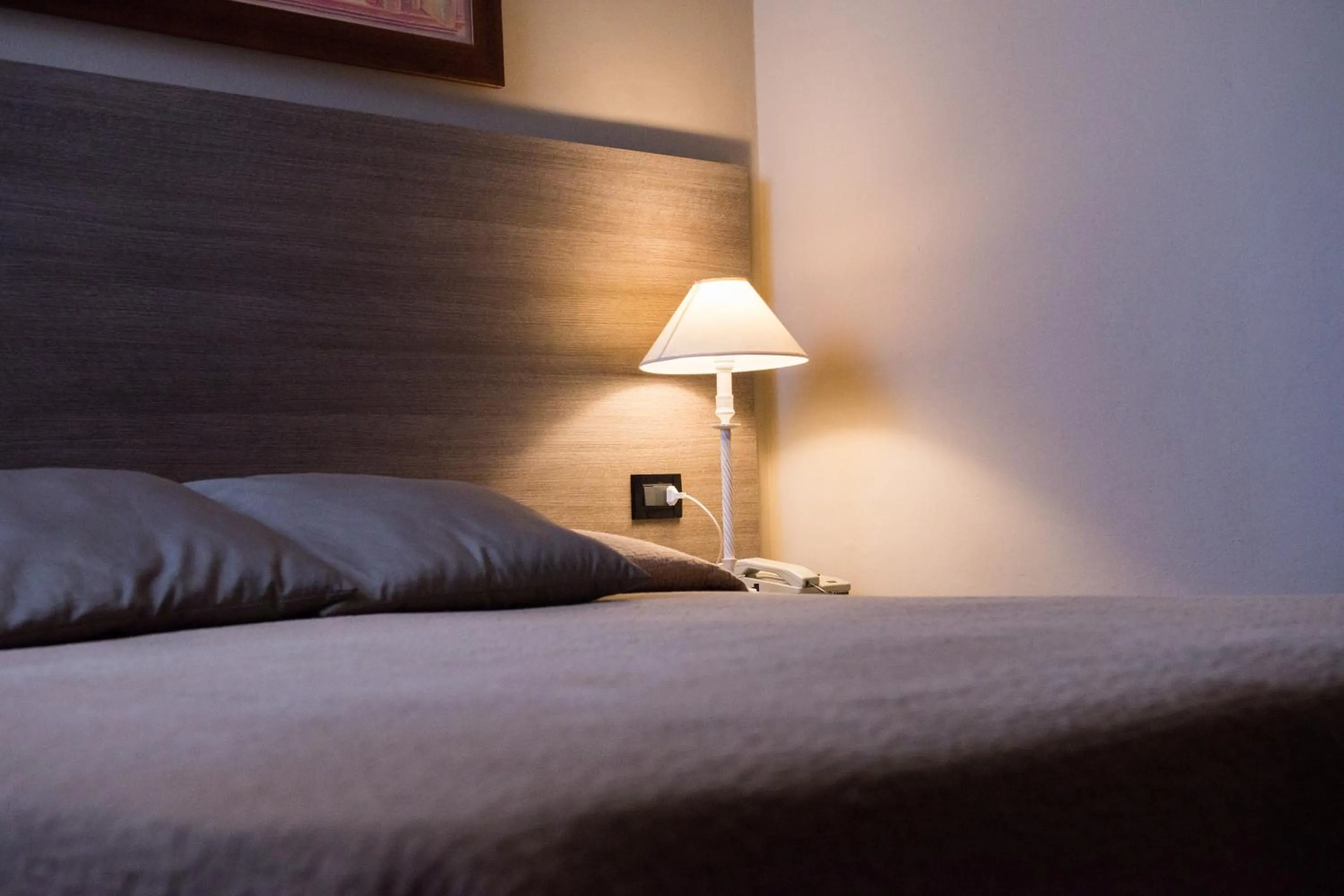 Bed in Albergo Grappolo D'oro