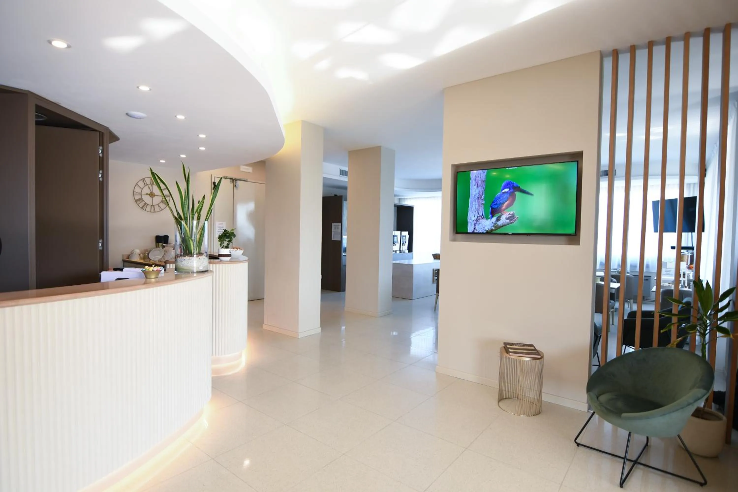 Lobby or reception in Albergo Grappolo D'oro