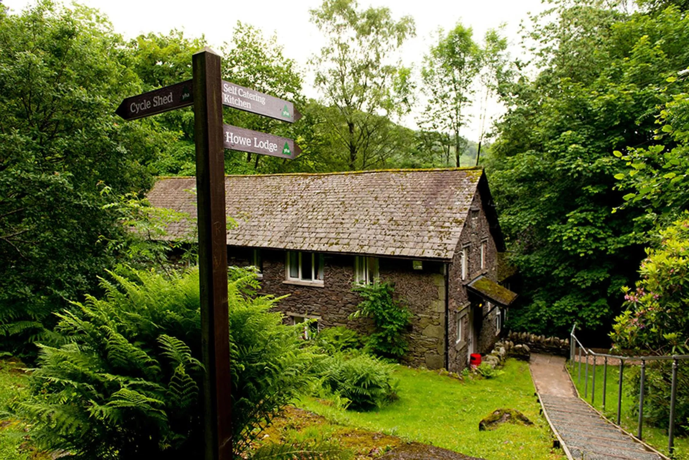 On site in YHA Grasmere Butharlyp Howe