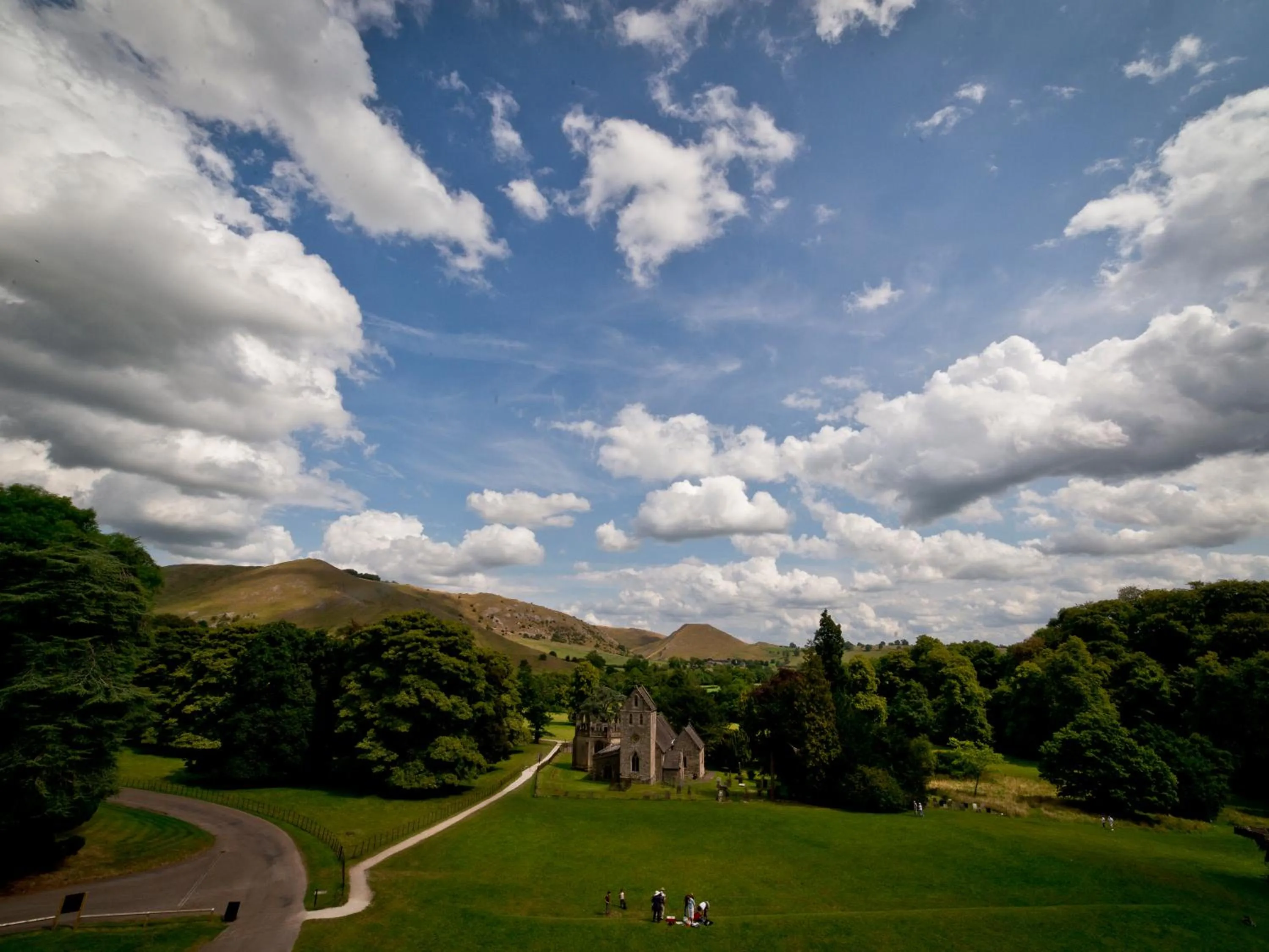 Natural landscape in YHA Ilam Hall