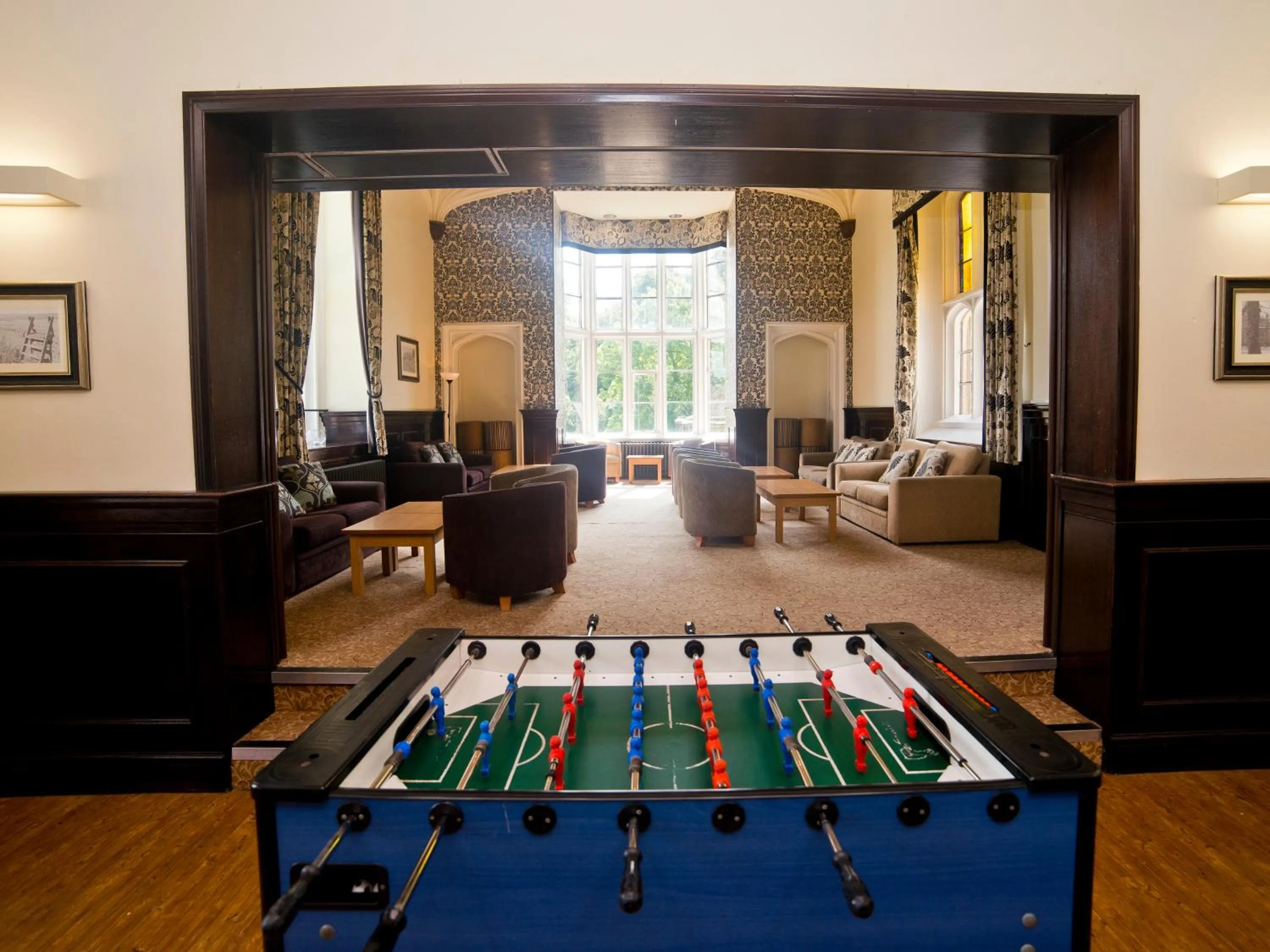Game Room in YHA Ilam Hall