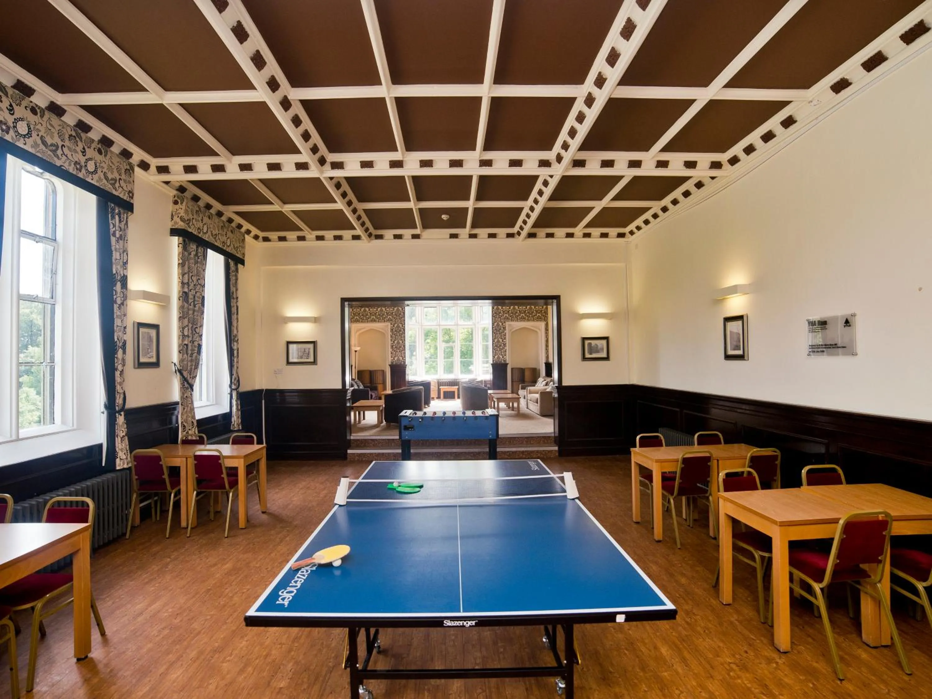 Game Room in YHA Ilam Hall