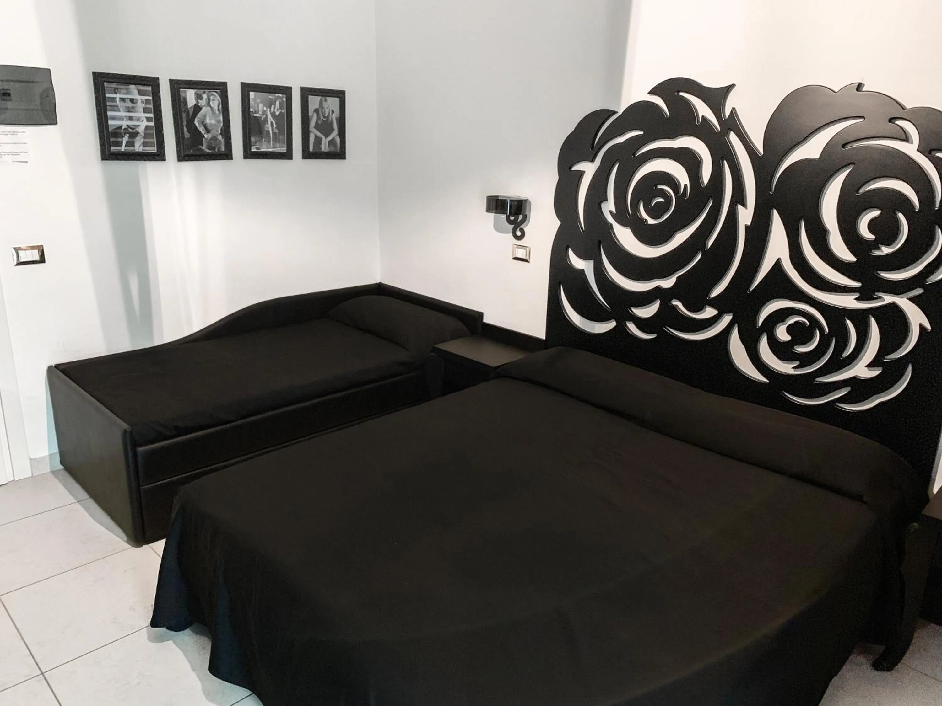 Bedroom in Hotel Le Cinéma