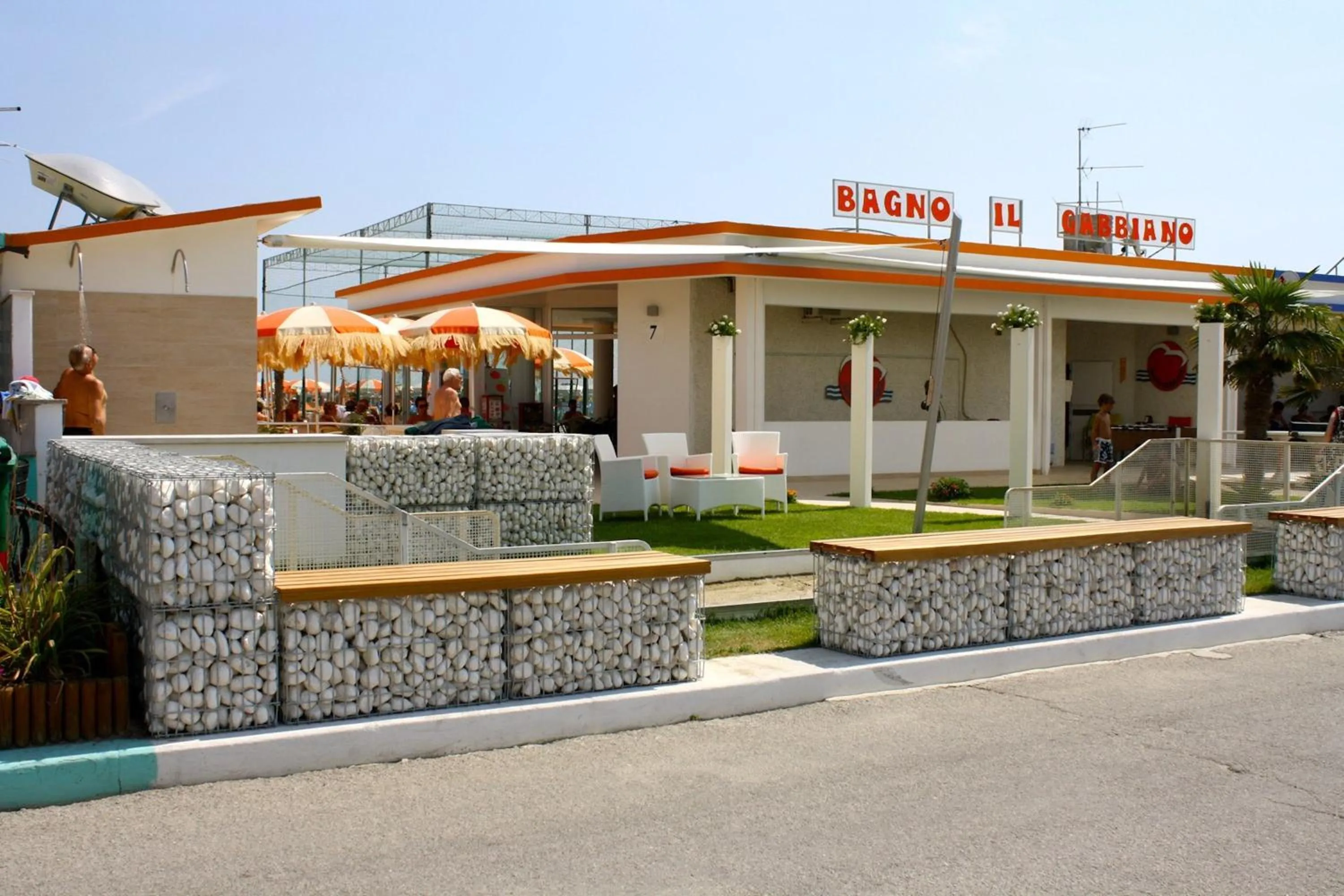 Beach in Hotel Le Cinéma