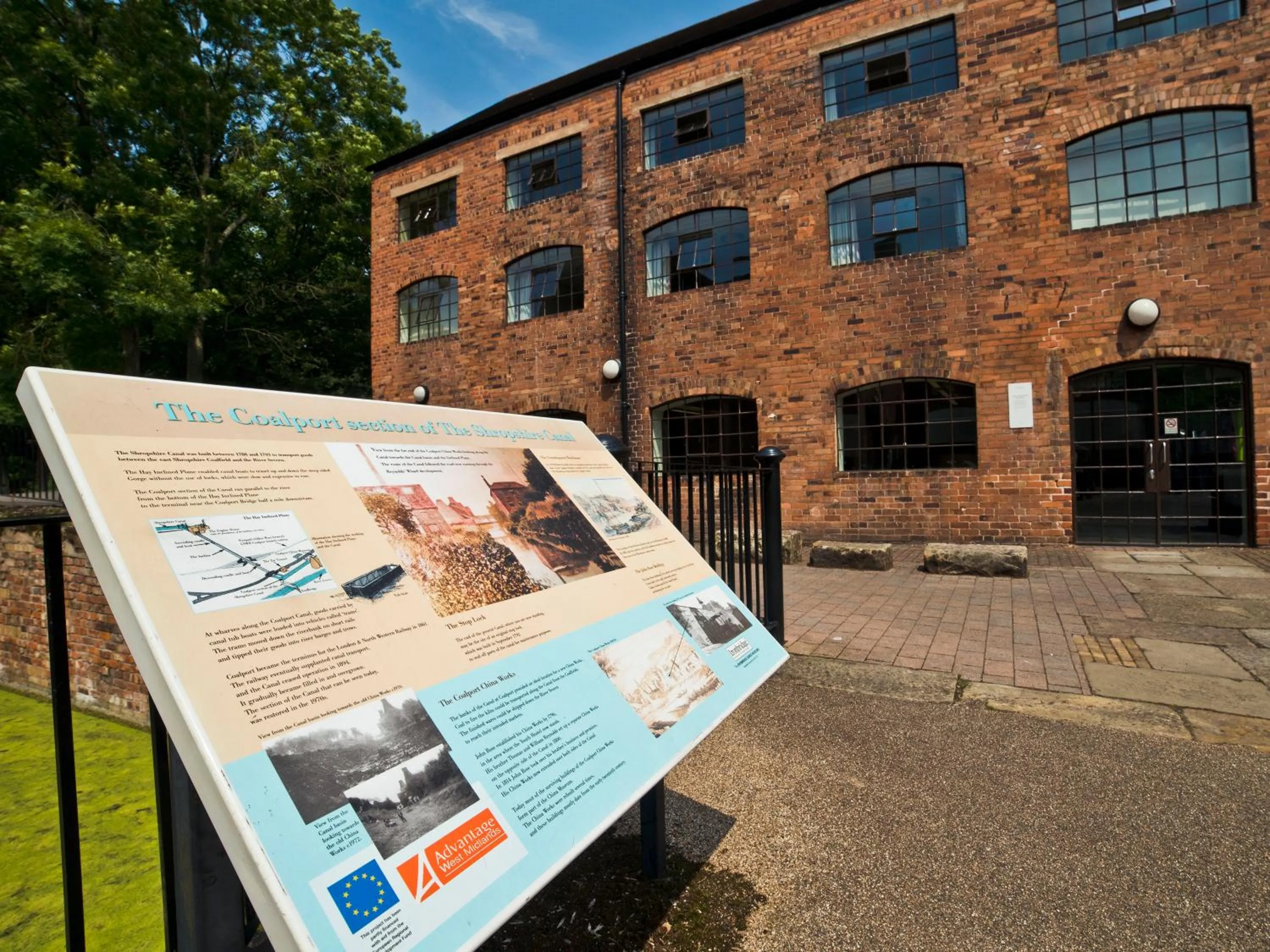 Property building in YHA Ironbridge Coalport