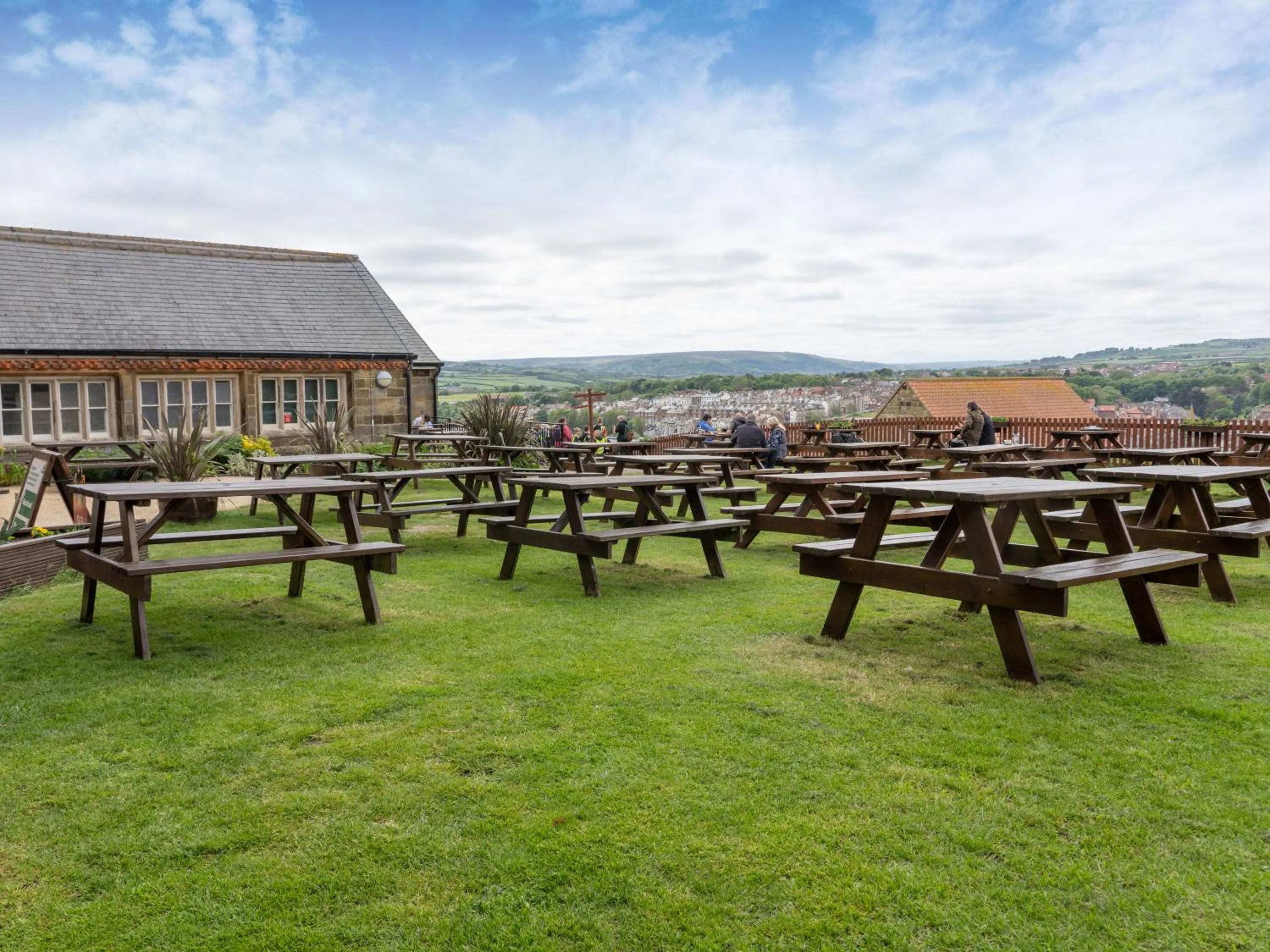 Garden in YHA Whitby