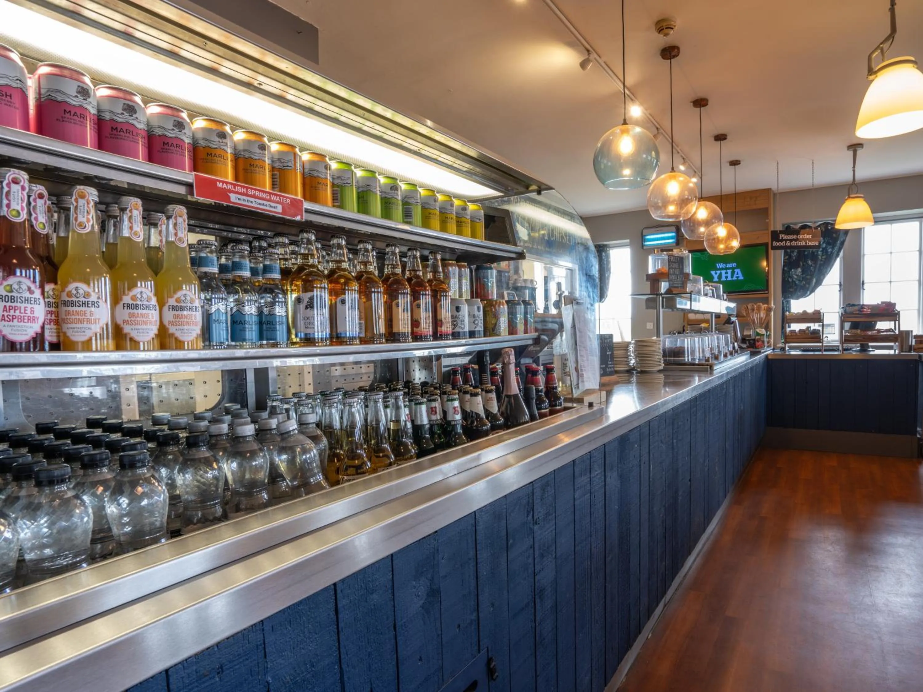 Food and drinks in YHA Whitby