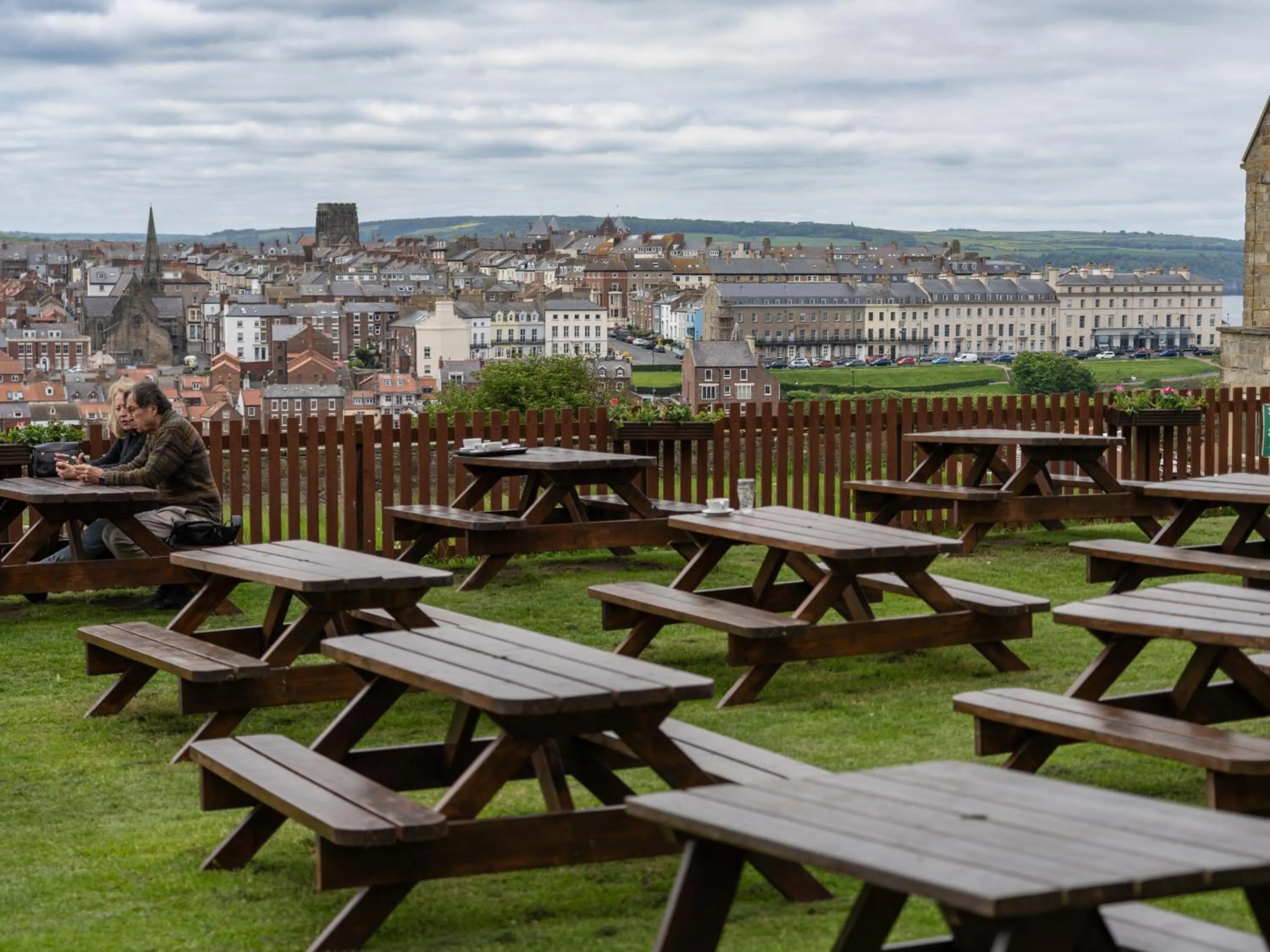Garden in YHA Whitby