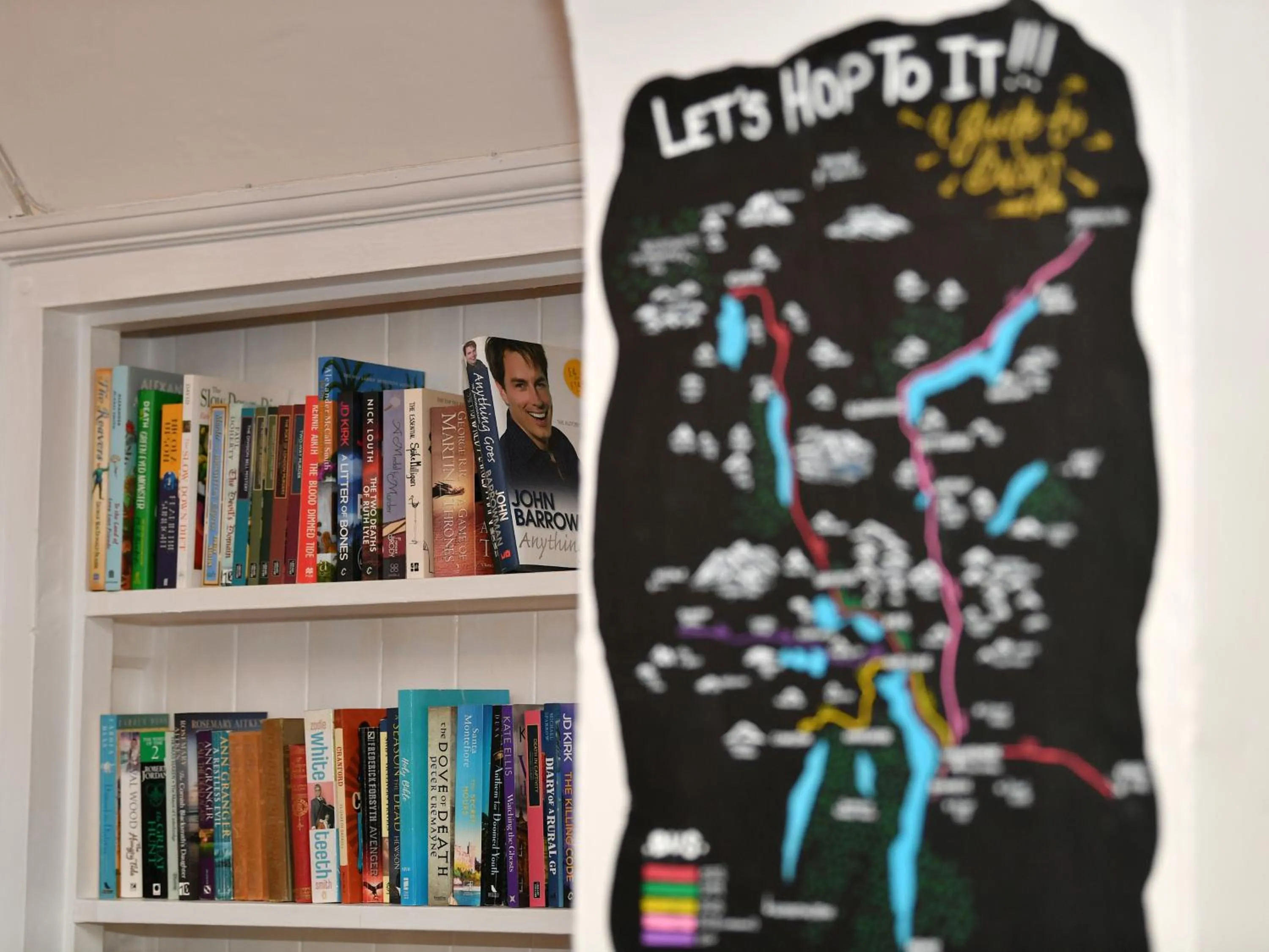 Library in YHA Windermere