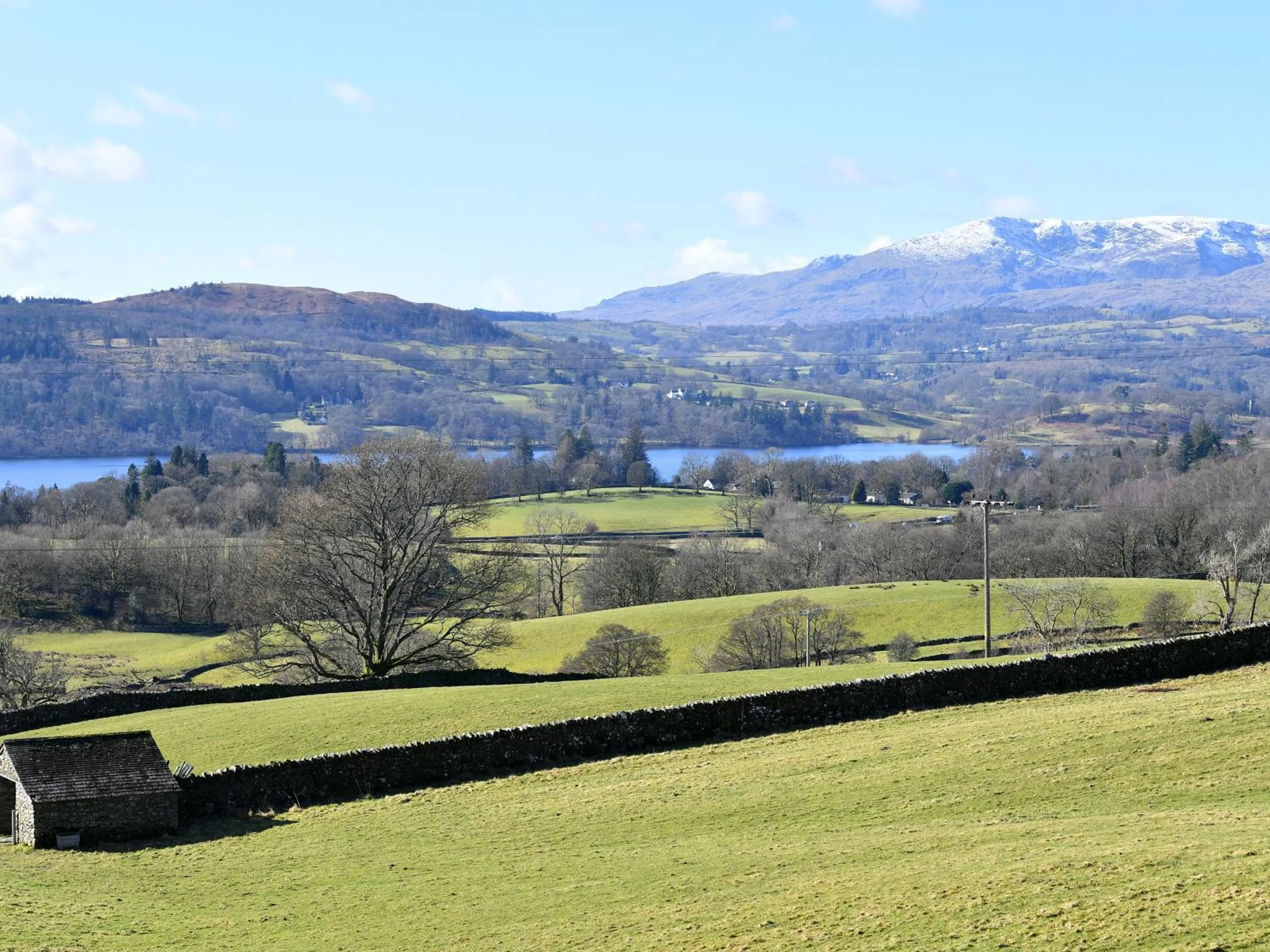Natural landscape in YHA Windermere