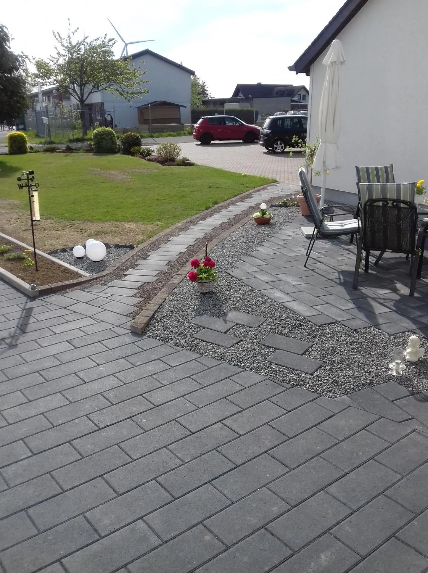 Garden in Pension Kölzer