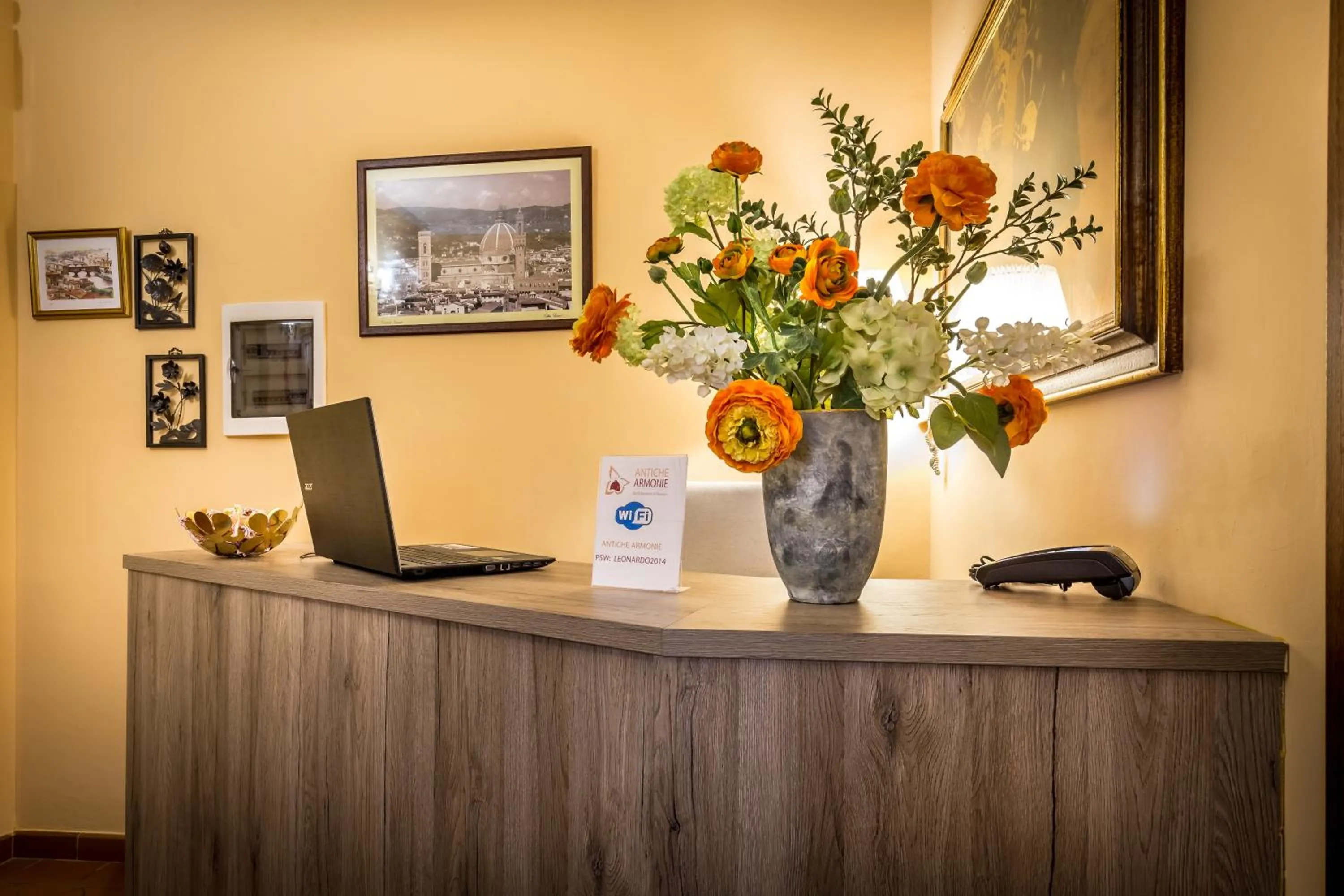 Lobby or reception in B&B Antiche Armonie