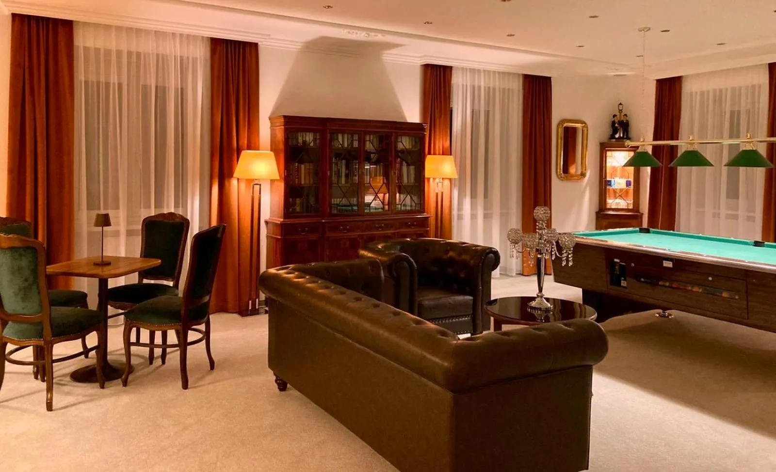 Billiard in Hotel Stenitzer