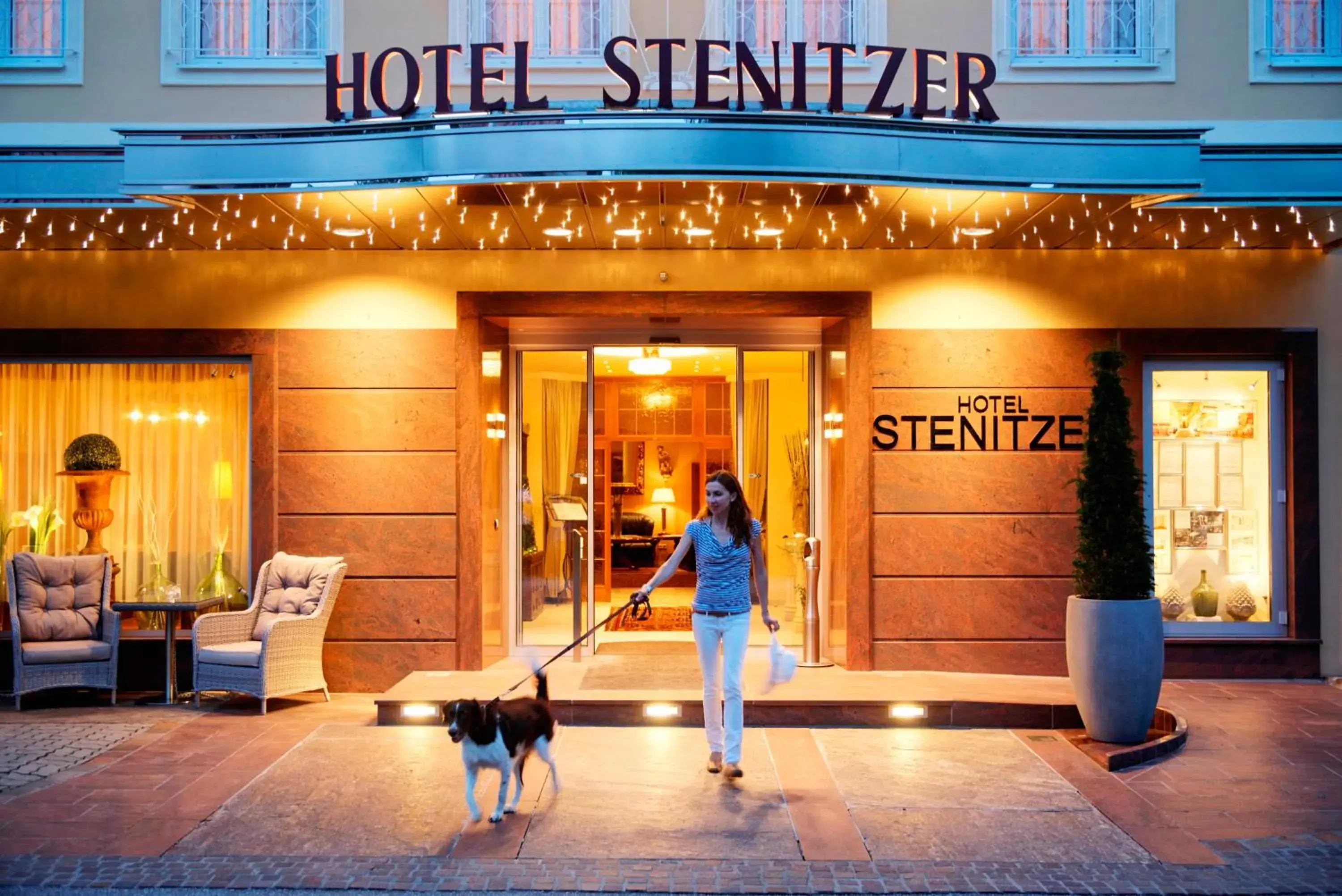 Facade/entrance in Hotel Stenitzer