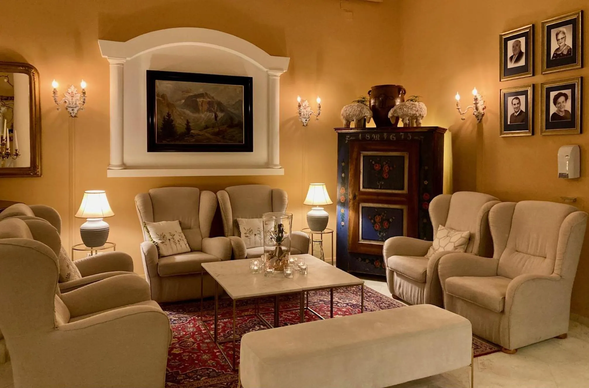 Lobby or reception in Hotel Stenitzer