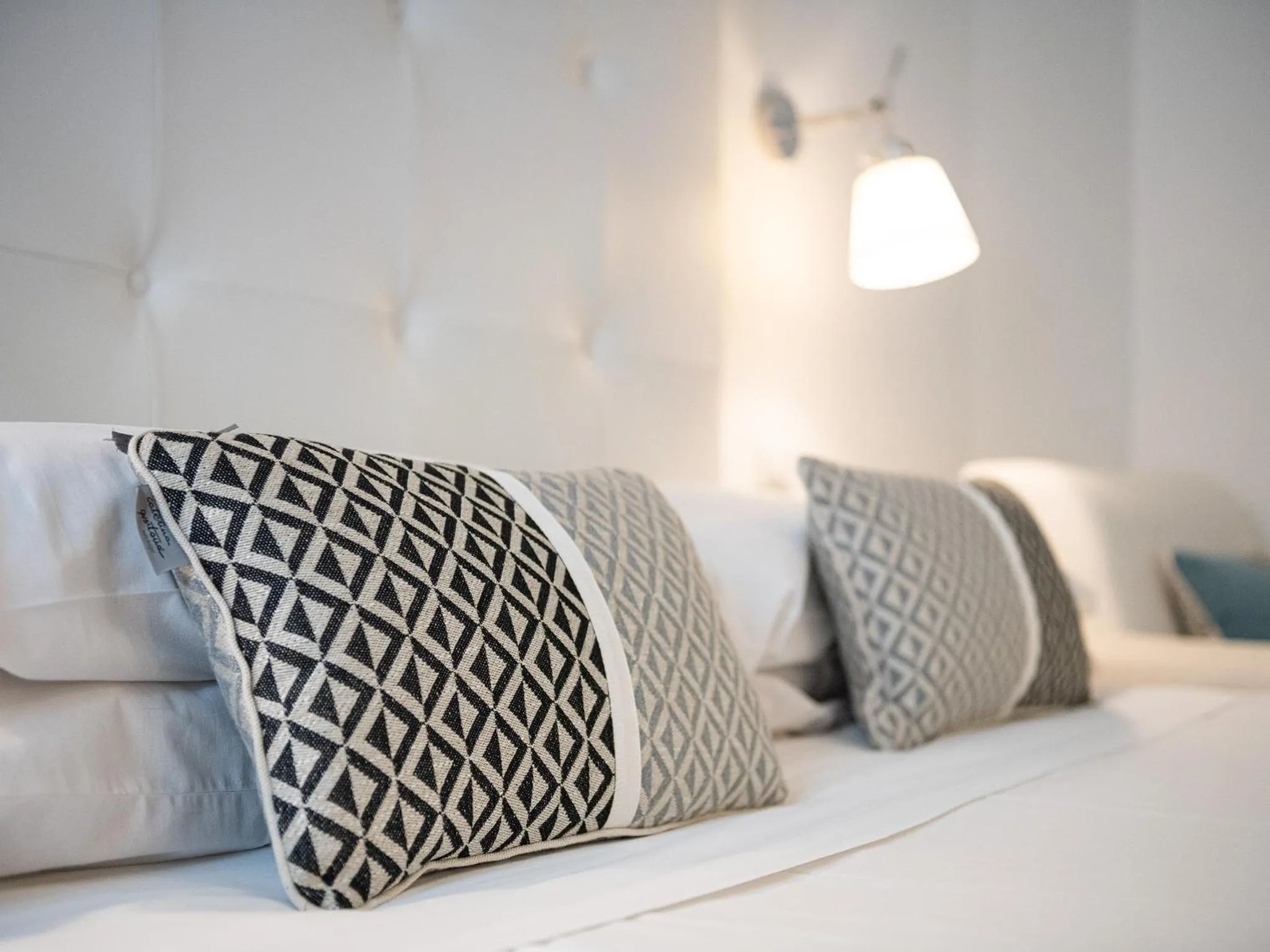 Decorative detail, Bed in PLEY Cagliari Boutique Suites