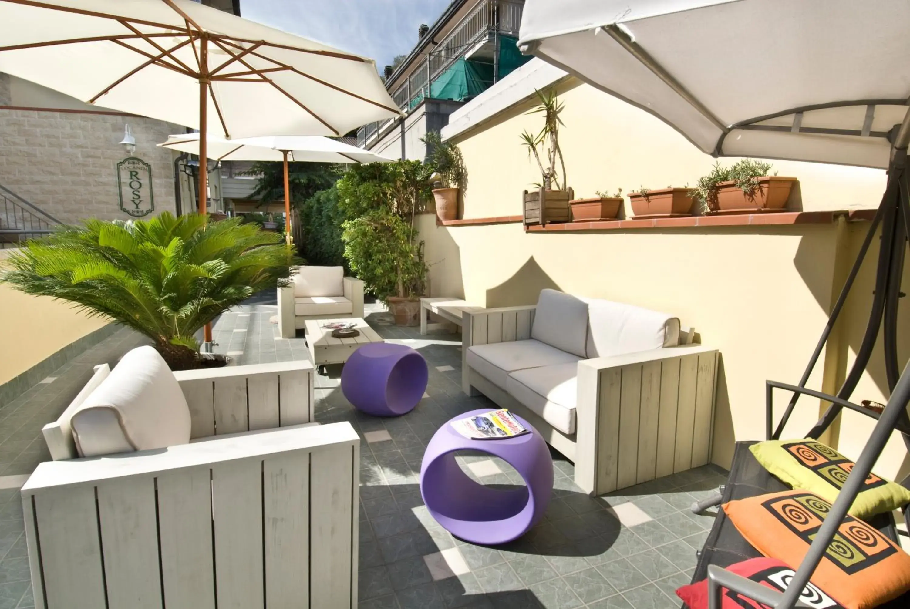 Balcony/Terrace in Hotel Locanda Rosy