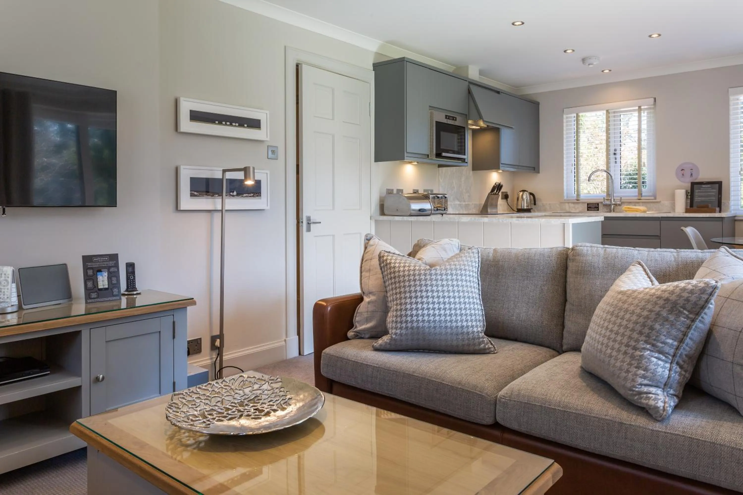 Living room in Auchrannie Resort