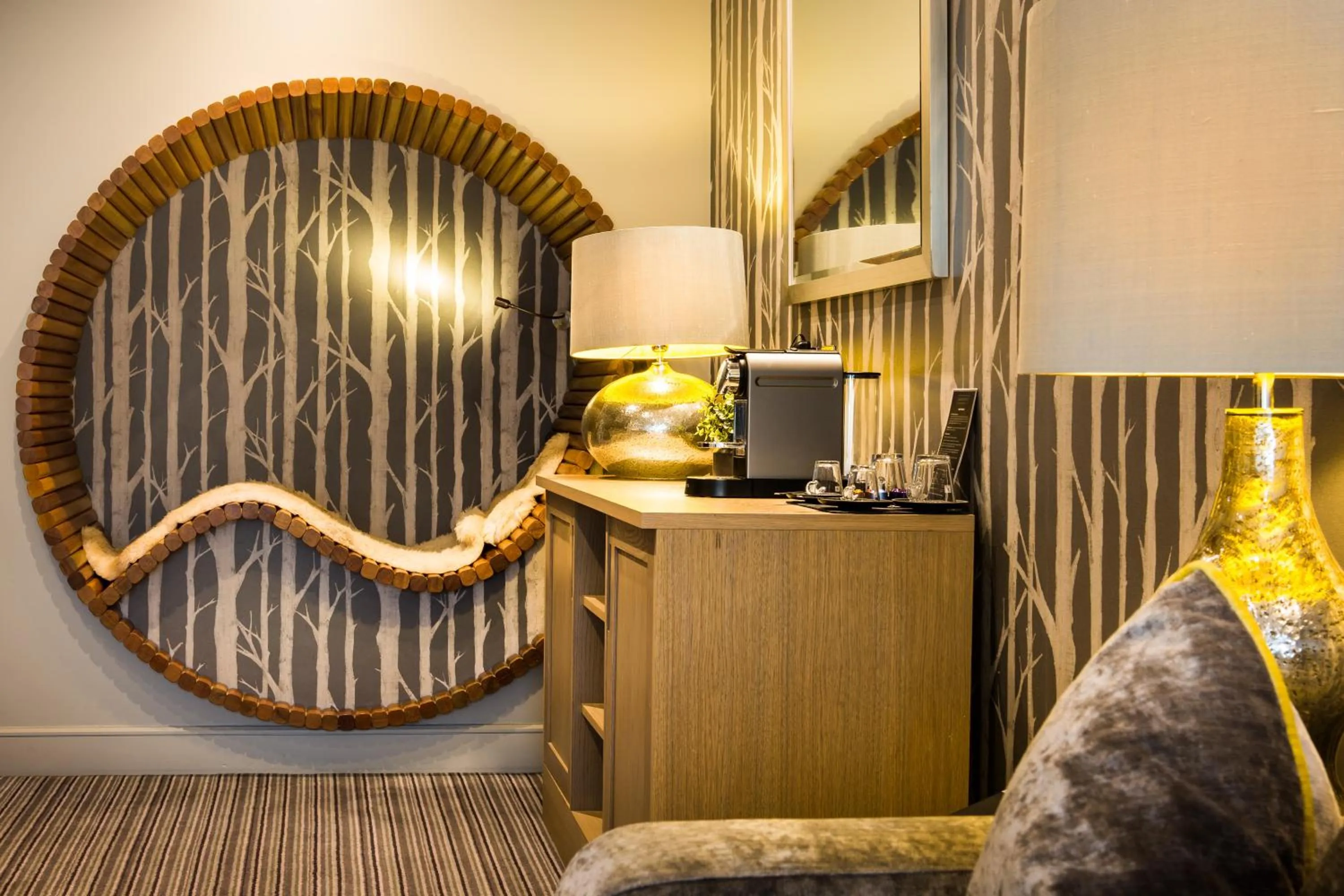 Living room in Auchrannie Resort