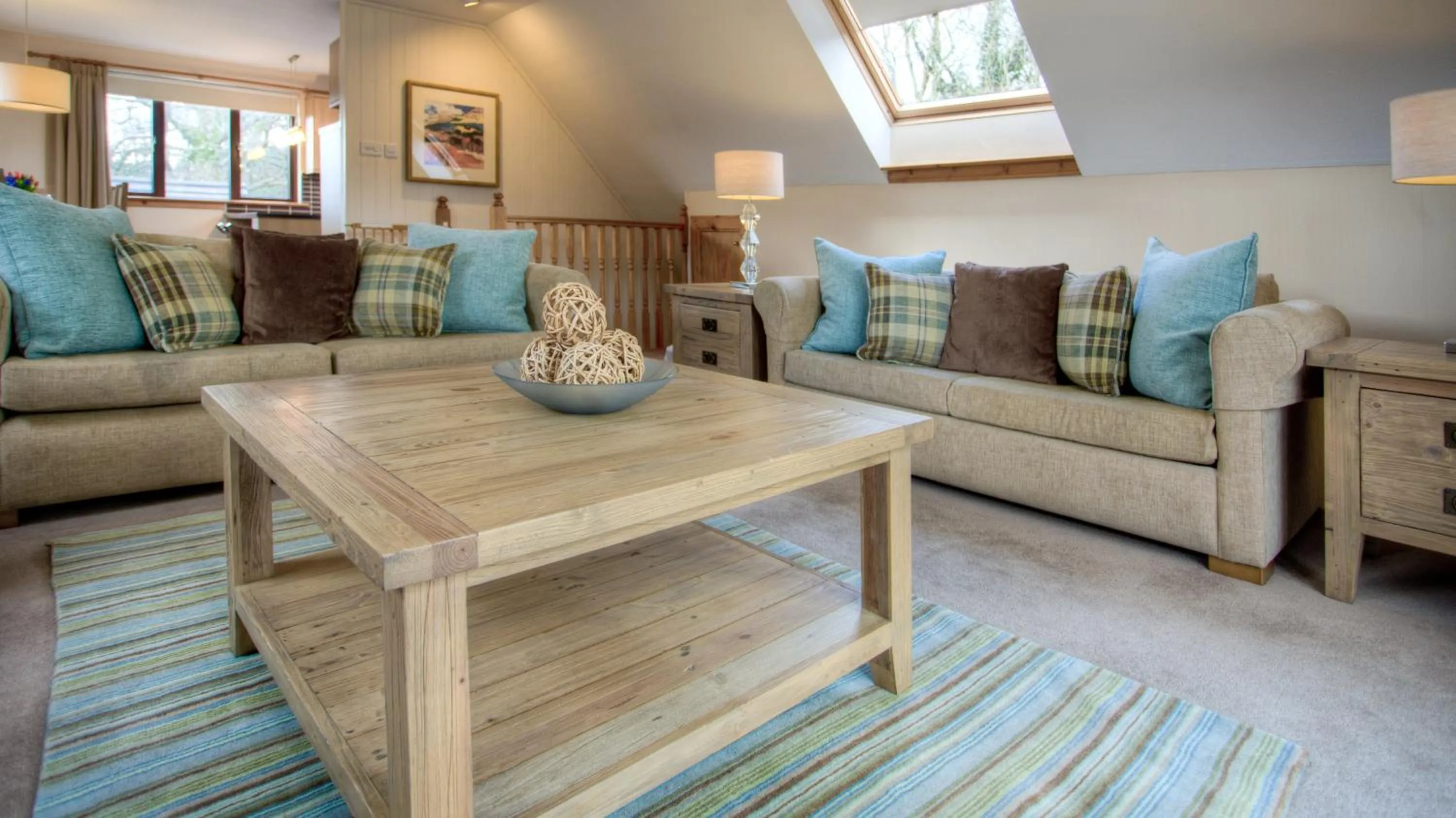 Living room in Auchrannie Resort