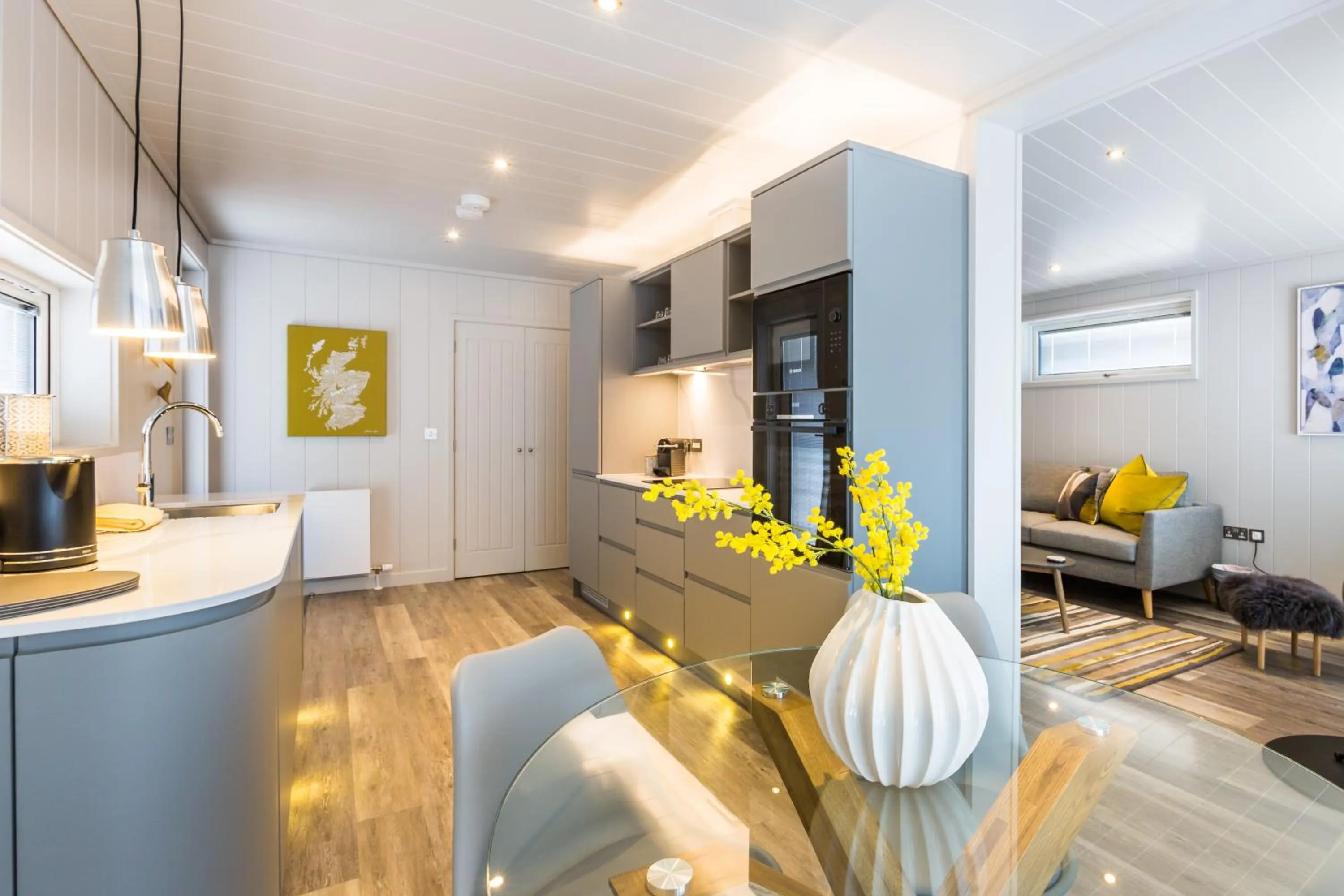 Kitchen or kitchenette in Auchrannie Resort