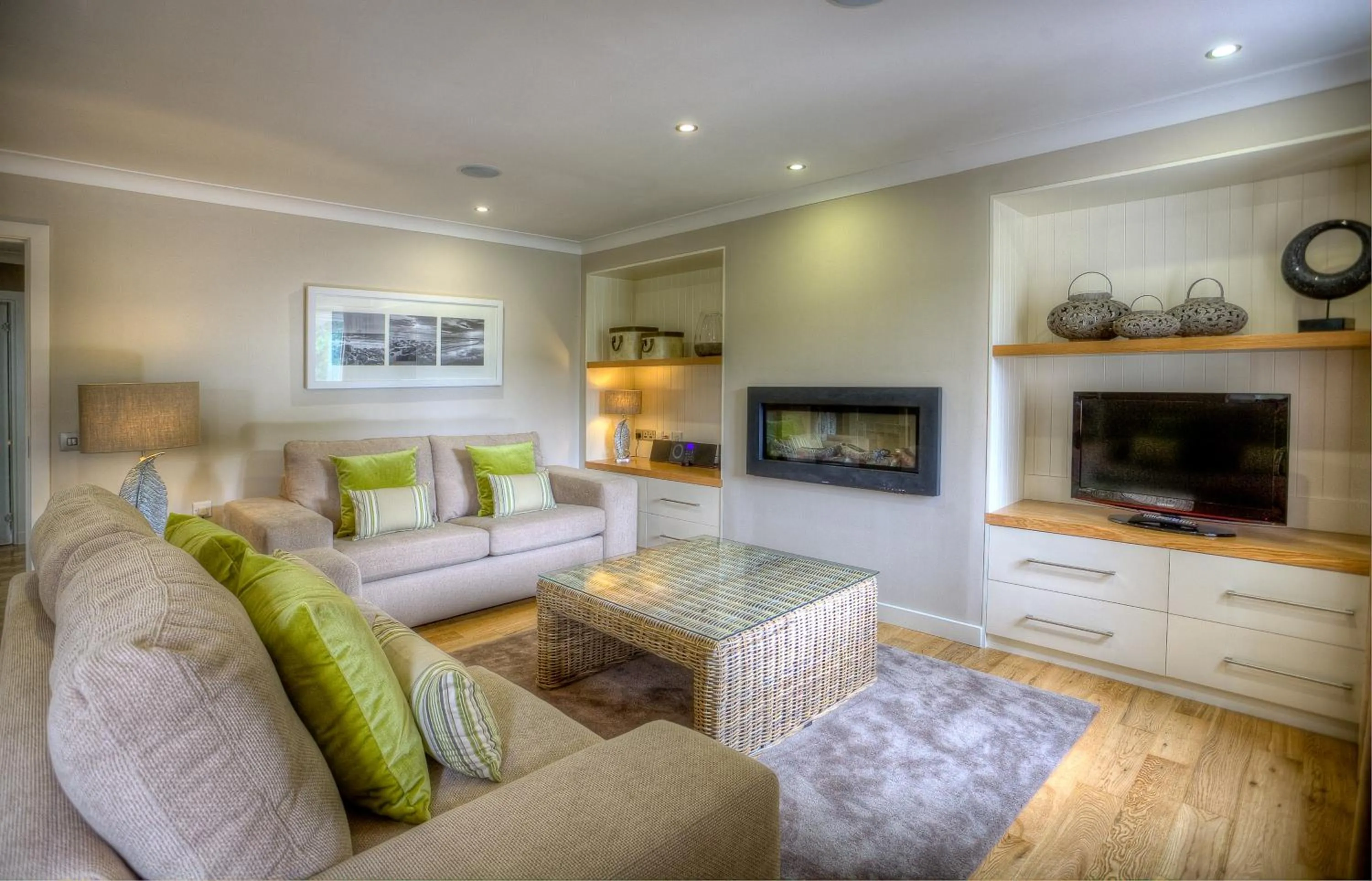 Living room in Auchrannie Resort