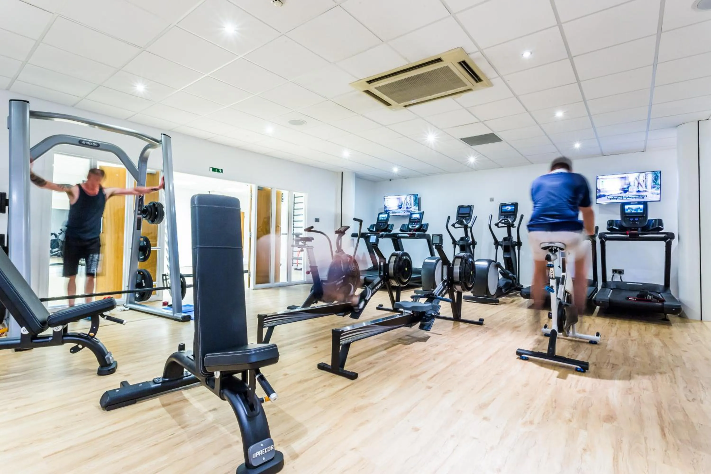Fitness centre/facilities in Auchrannie Resort
