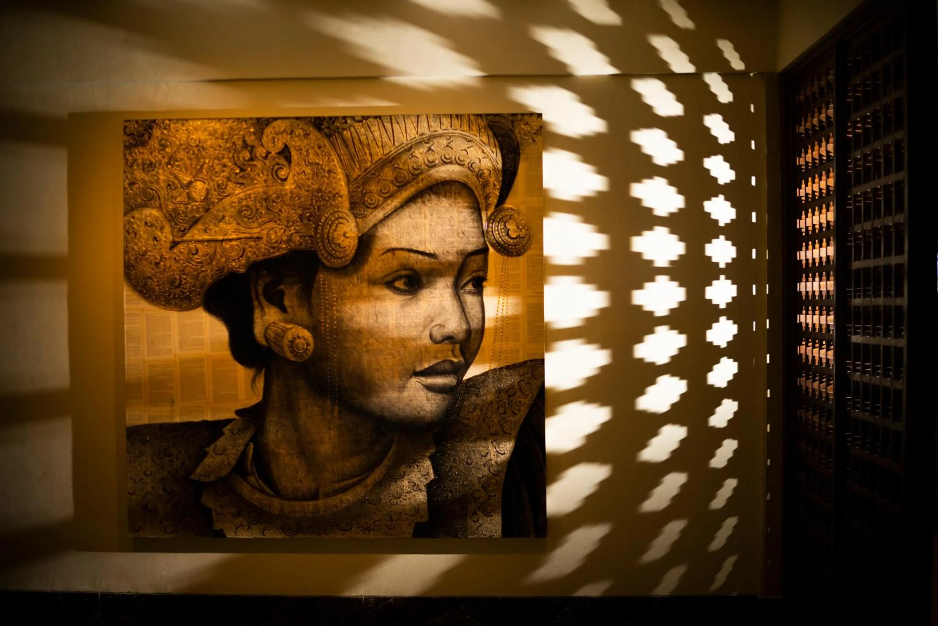 Decorative detail in Bali Garden Beach Resort