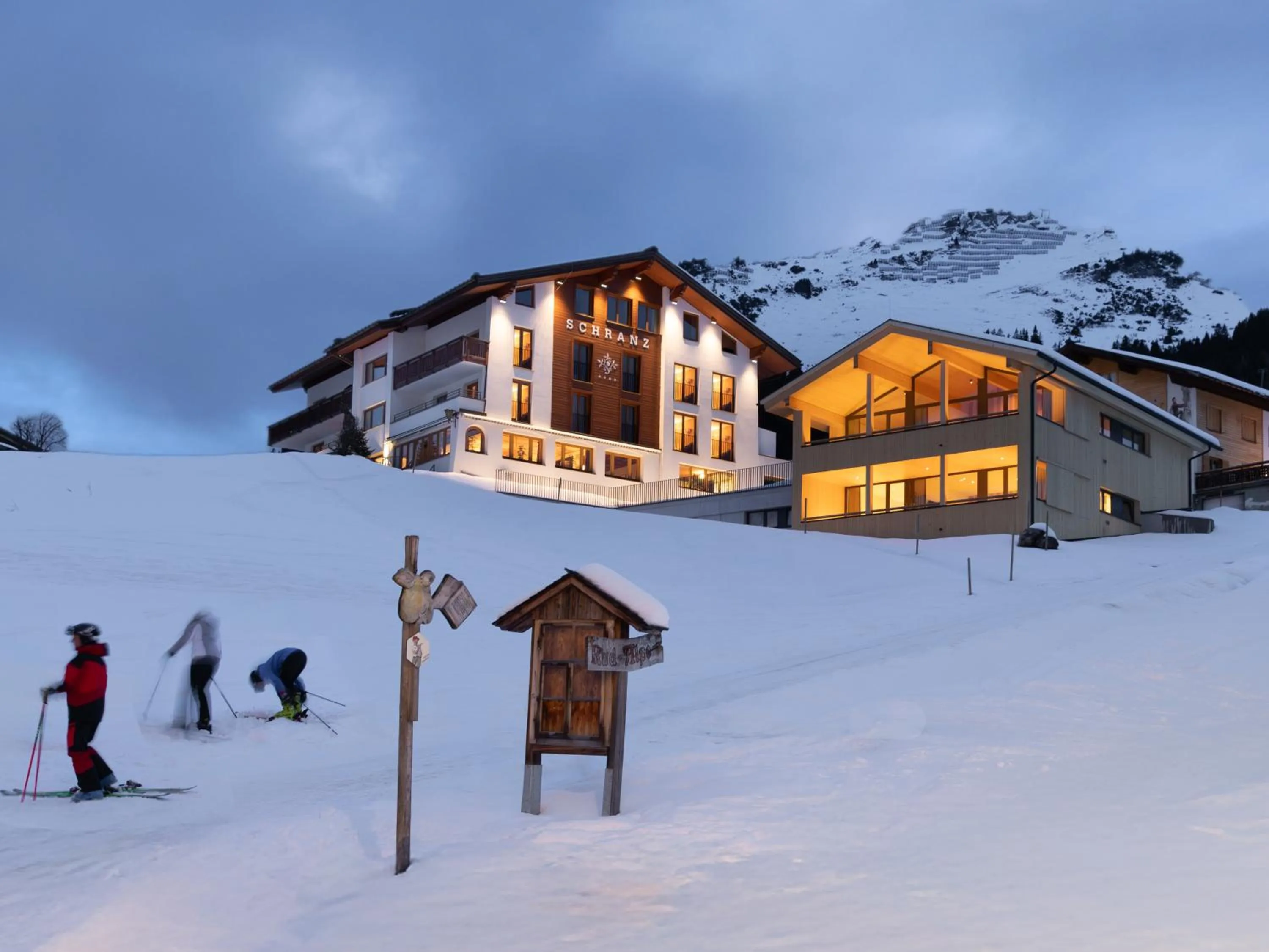 Property building in Hotel Schranz - Ski In & Ski Out