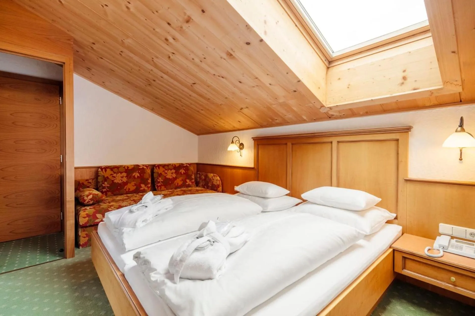 Bedroom, Bed in Hotel Schranz - Ski In & Ski Out