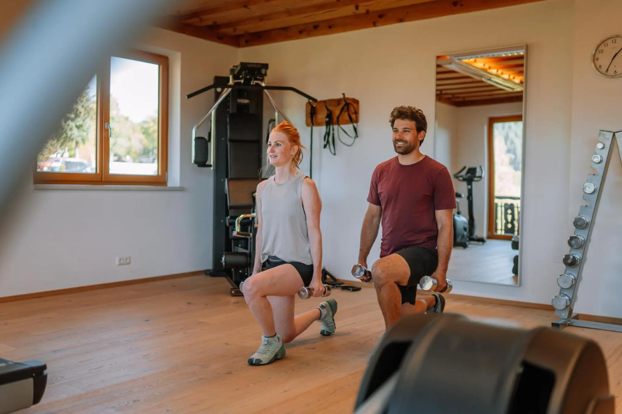 Fitness centre/facilities in Hotel Sperlhof