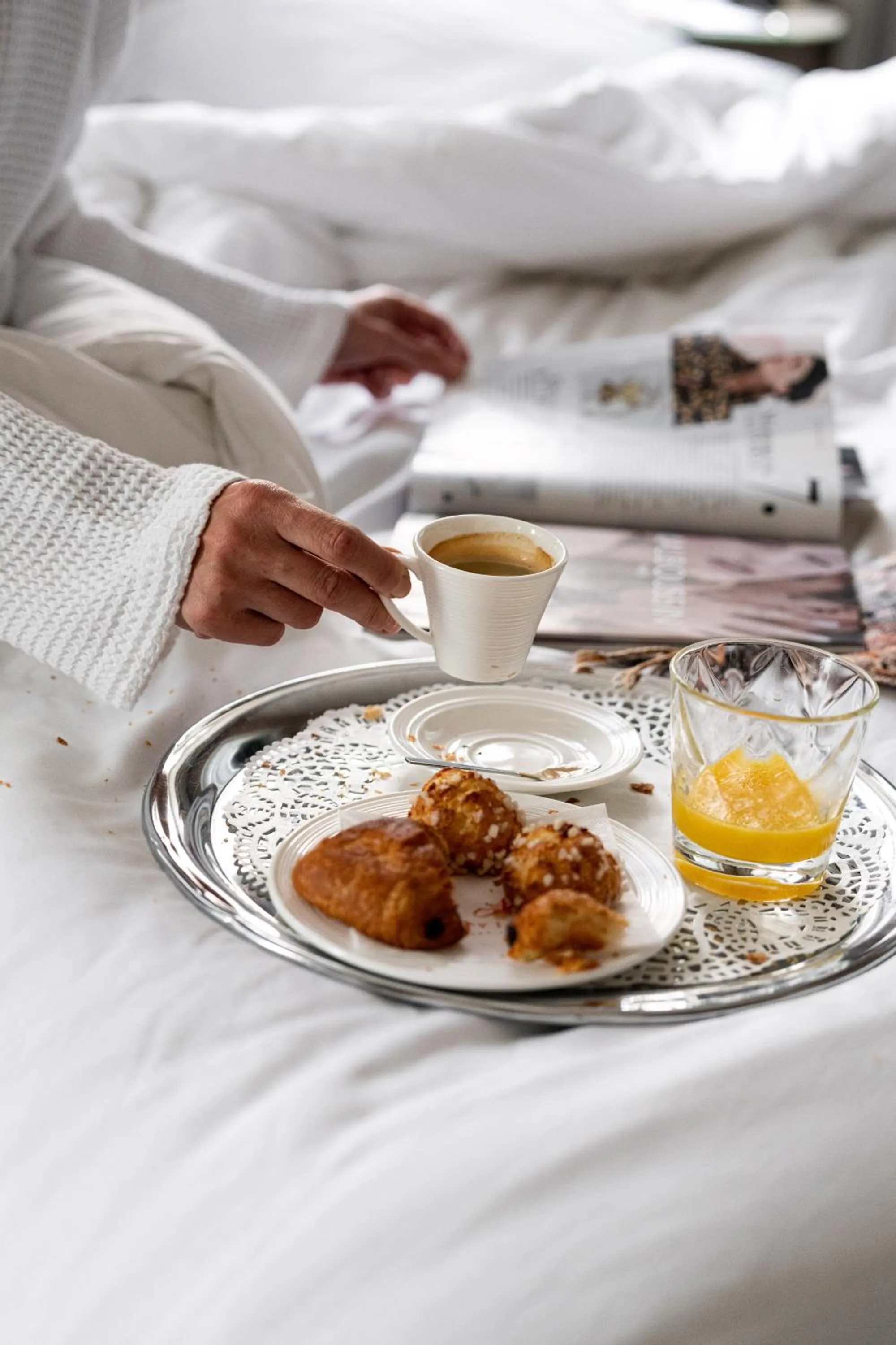 Breakfast in Le Pavillon des Lettres