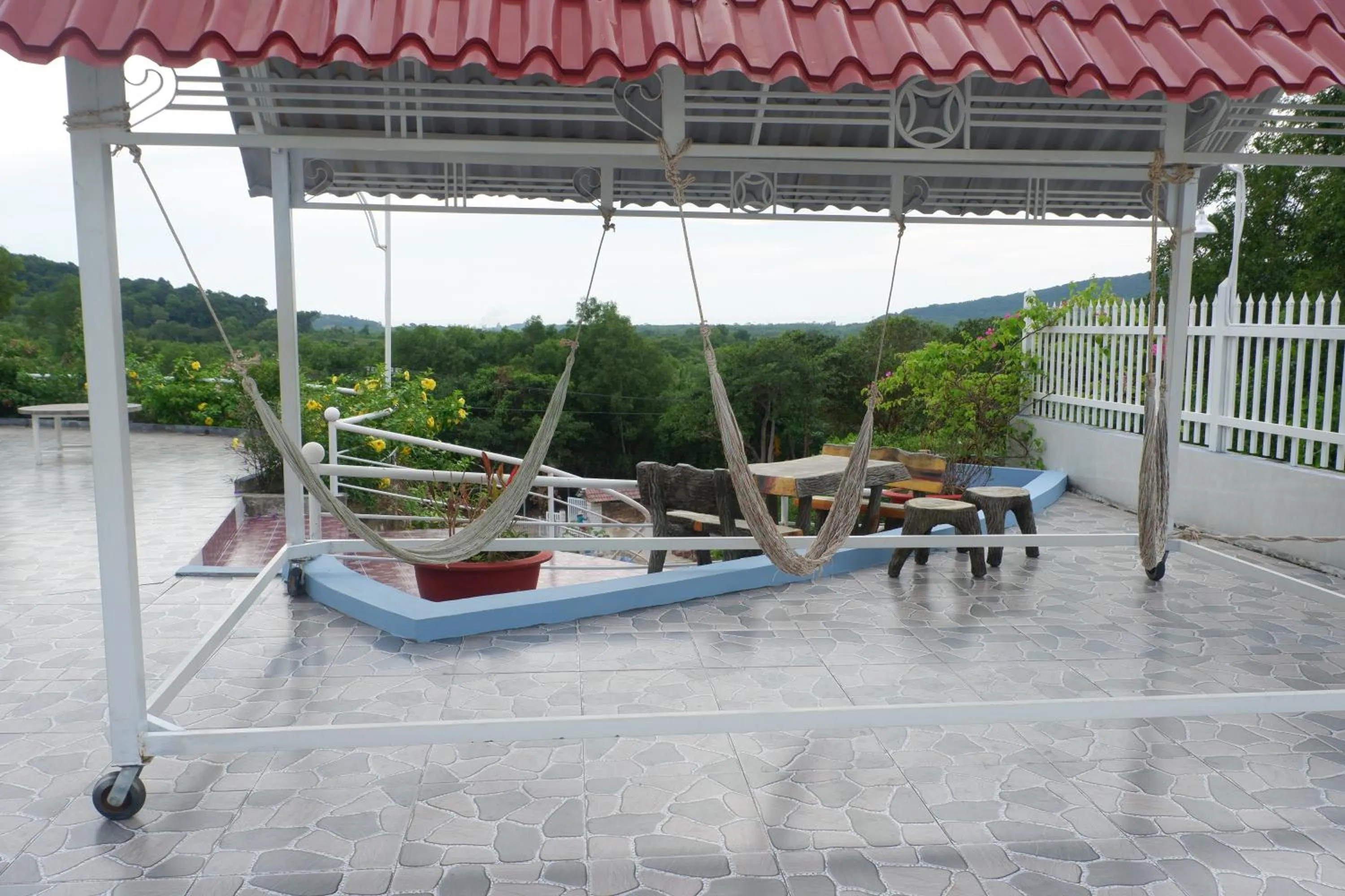 Family in Hanh Mai Hotel