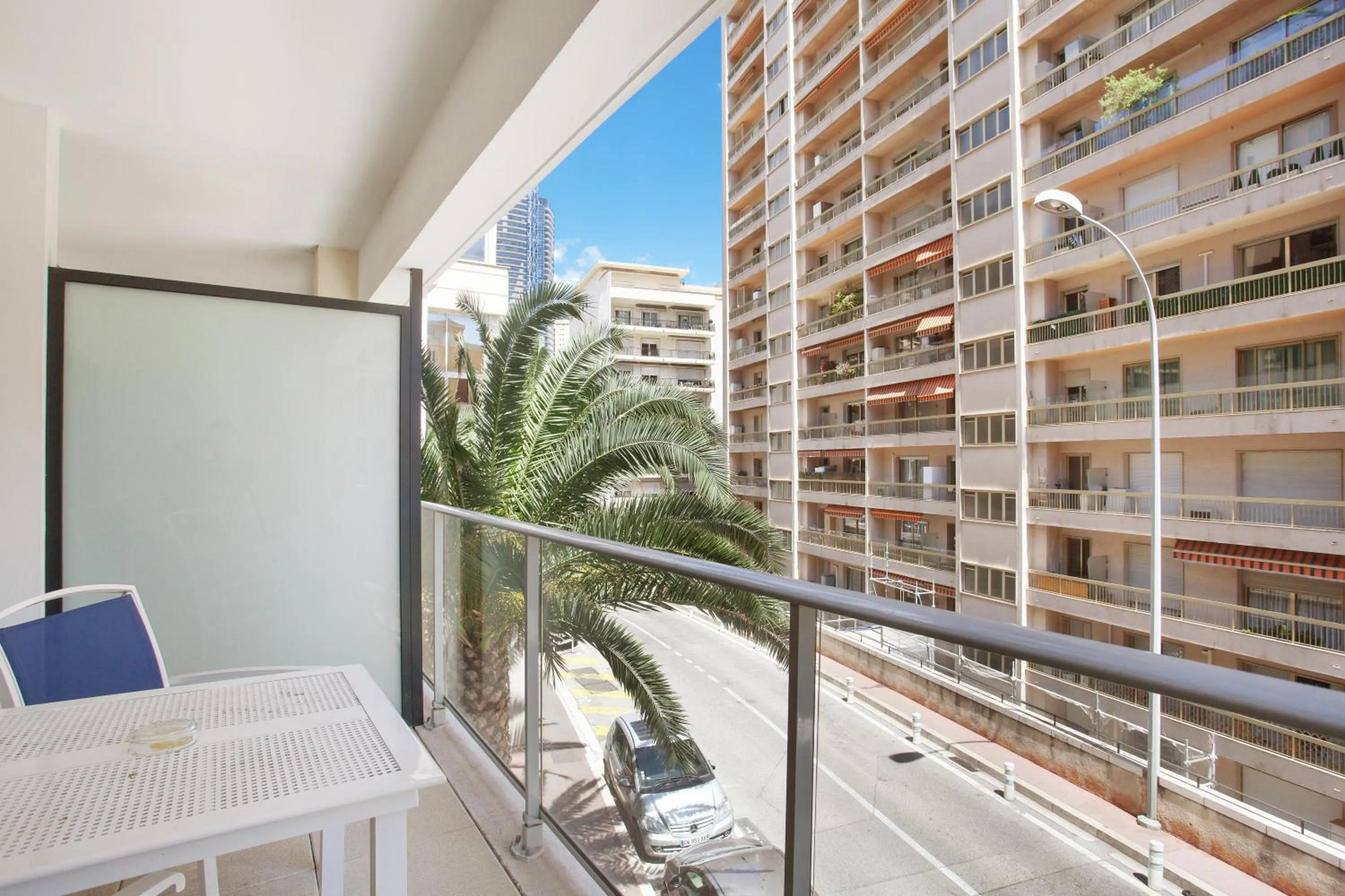 Balcony/Terrace in Appart'hôtel Odalys City - Monaco Les Hauts de la Principauté