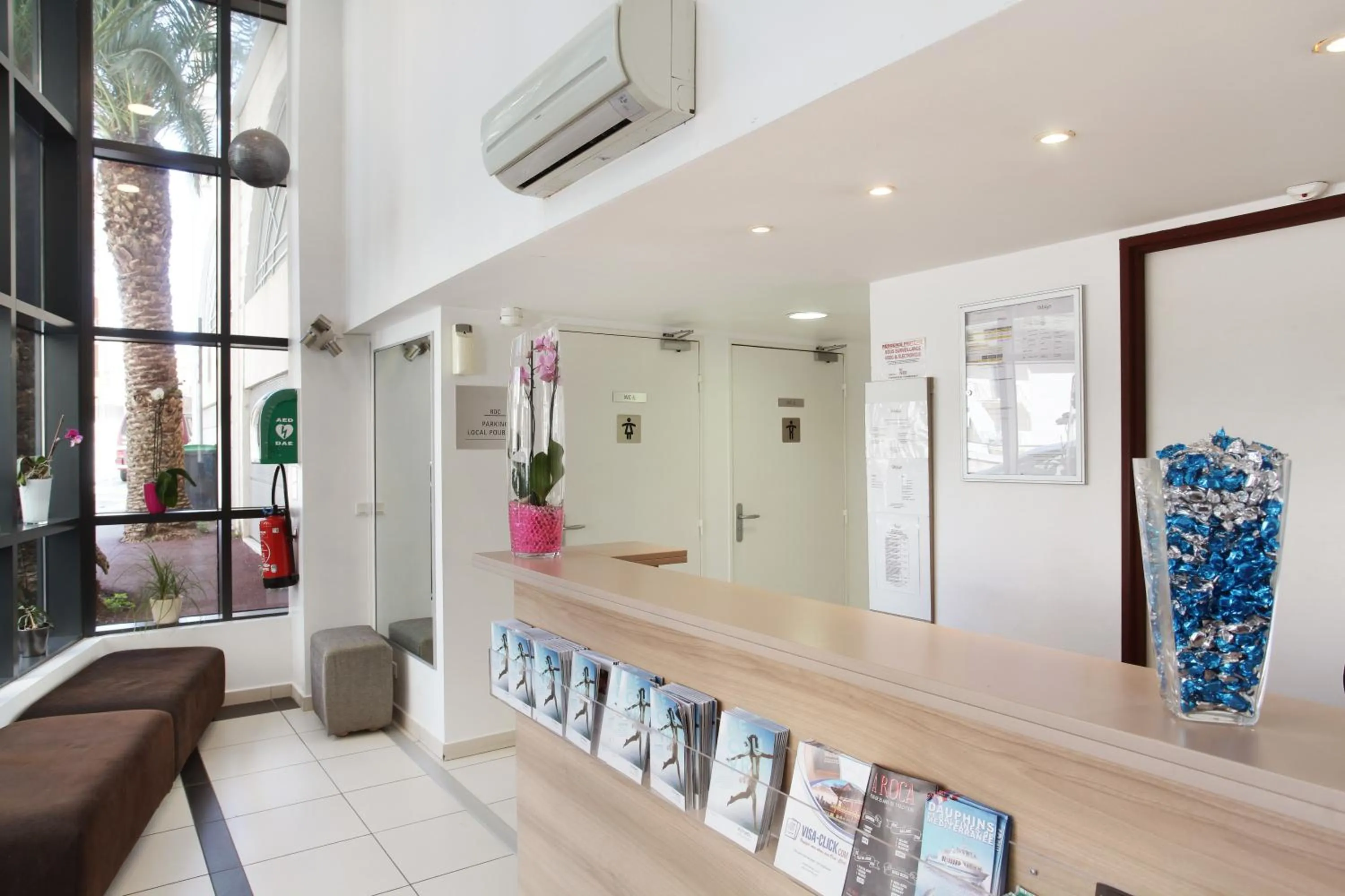 Lobby or reception in Appart'hôtel Odalys City - Monaco Les Hauts de la Principauté