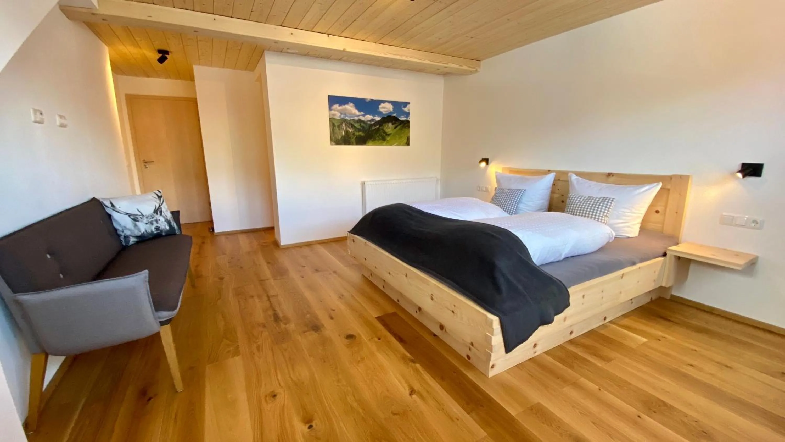 Bed in Haus Akelei