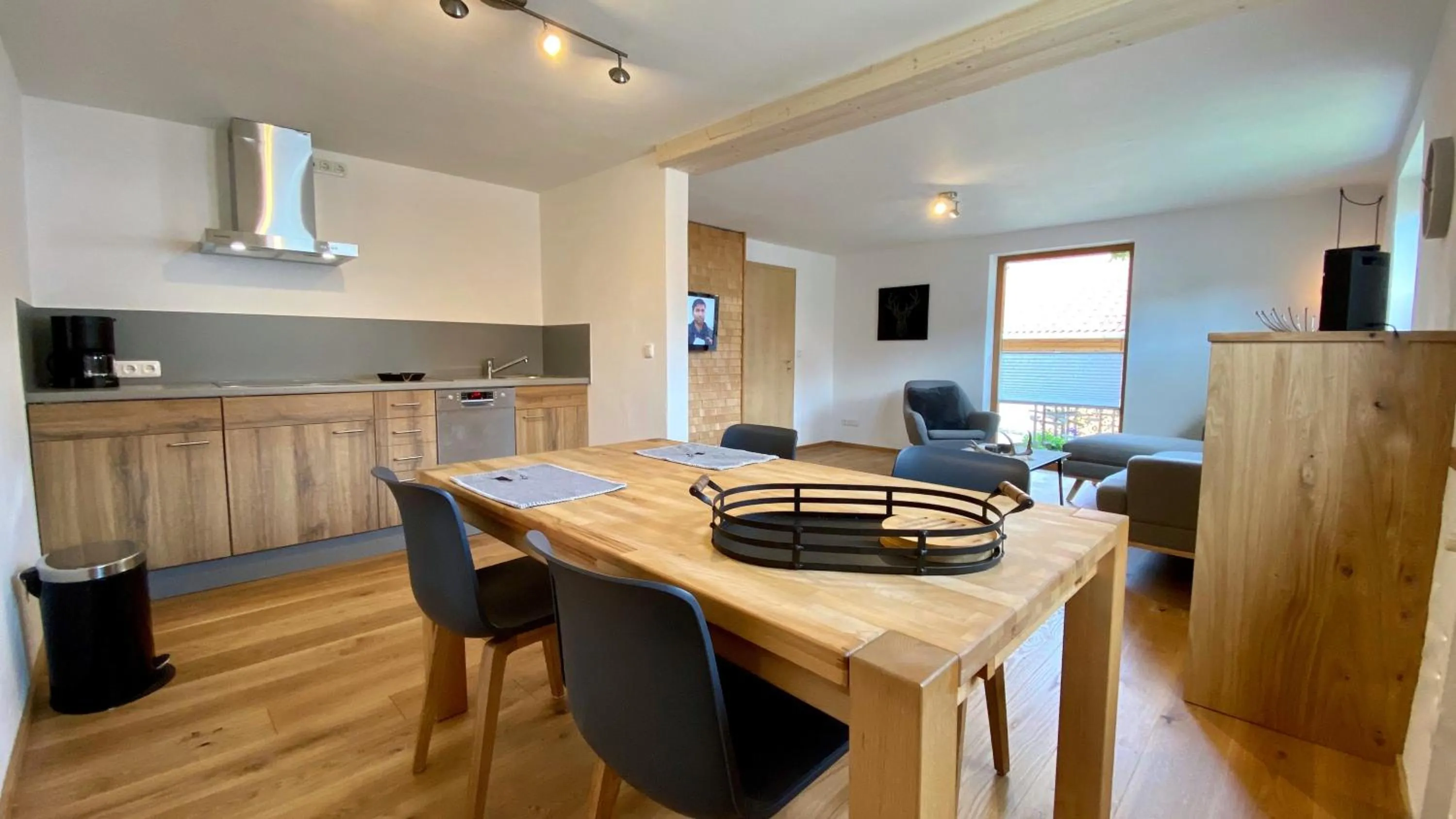 Kitchen or kitchenette in Haus Akelei