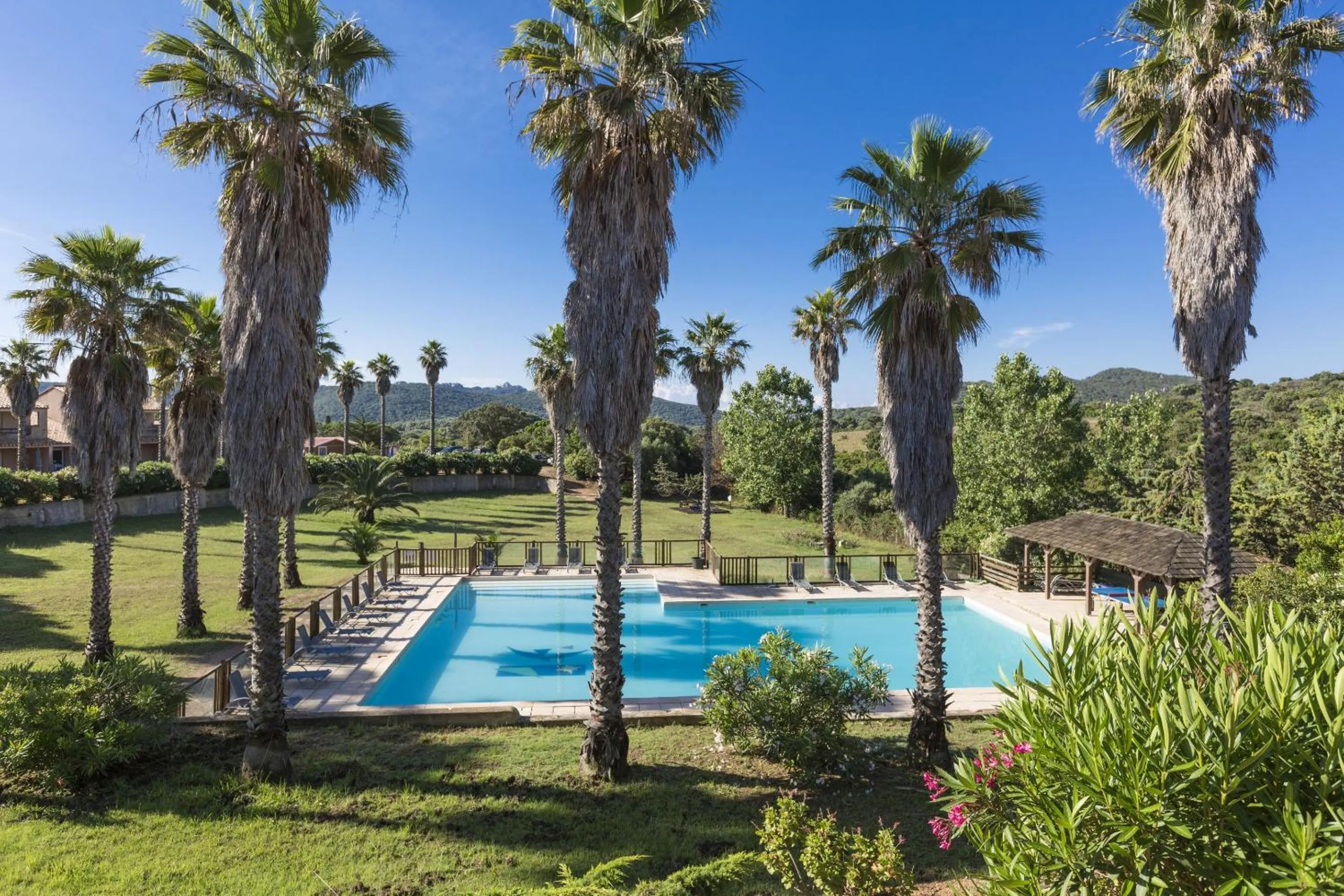 Swimming pool in Résidence Odalys Stella di l'Aria