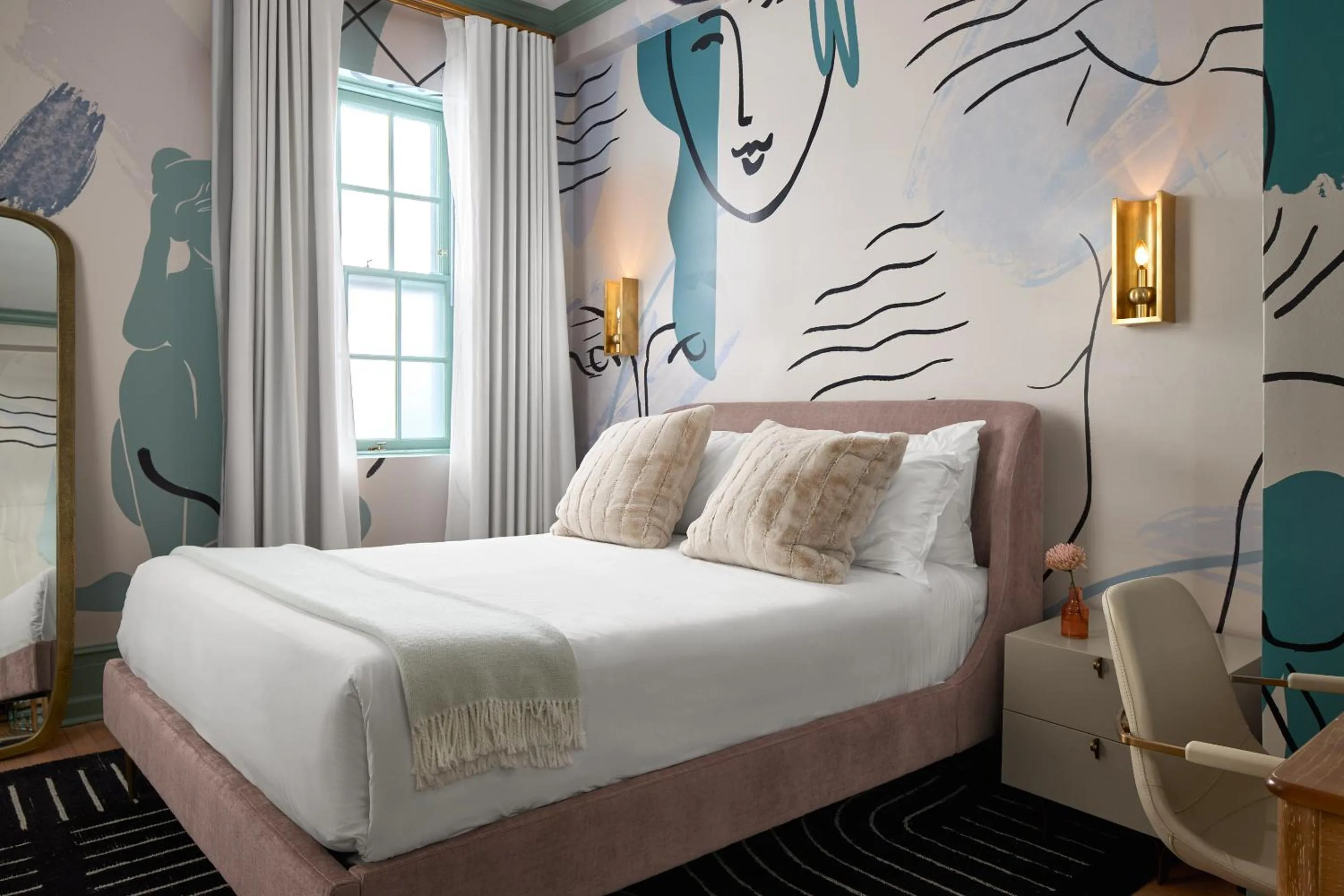 Bedroom, Bed in The Franklin on Rittenhouse, A Boutique Hotel