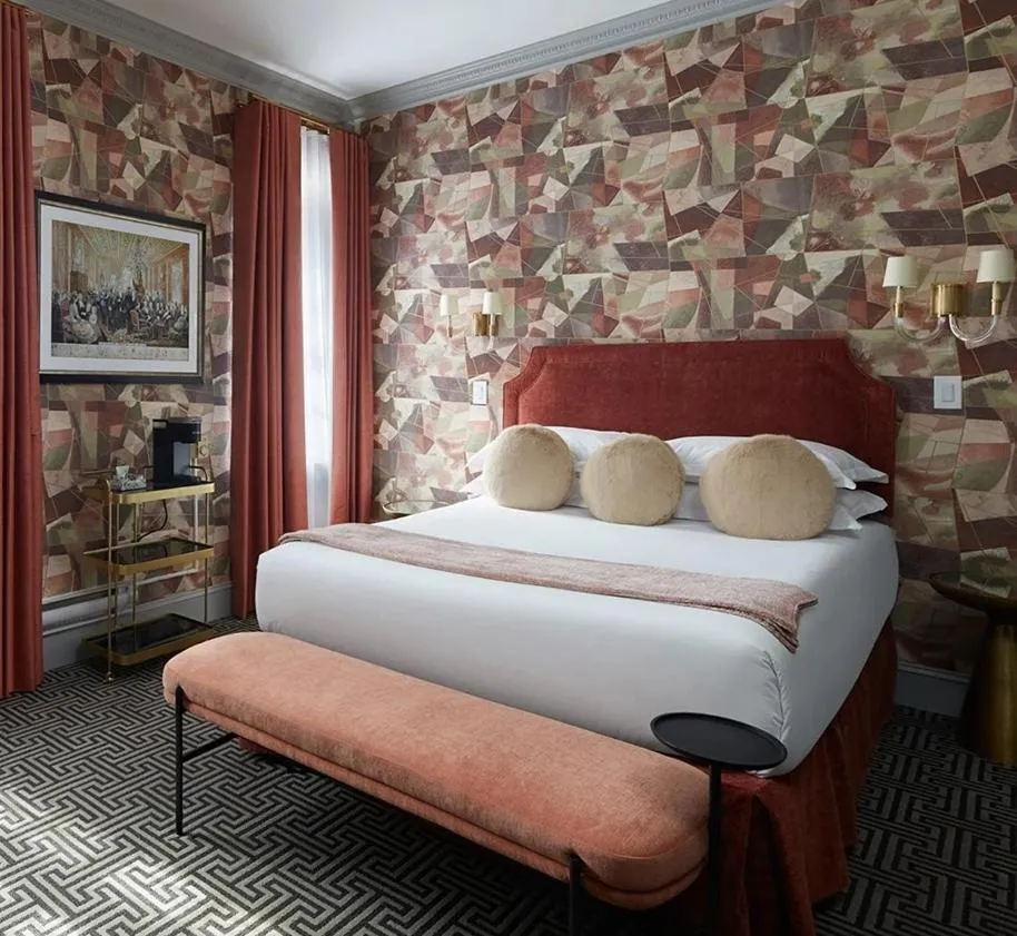 Bed in The Franklin on Rittenhouse, A Boutique Hotel