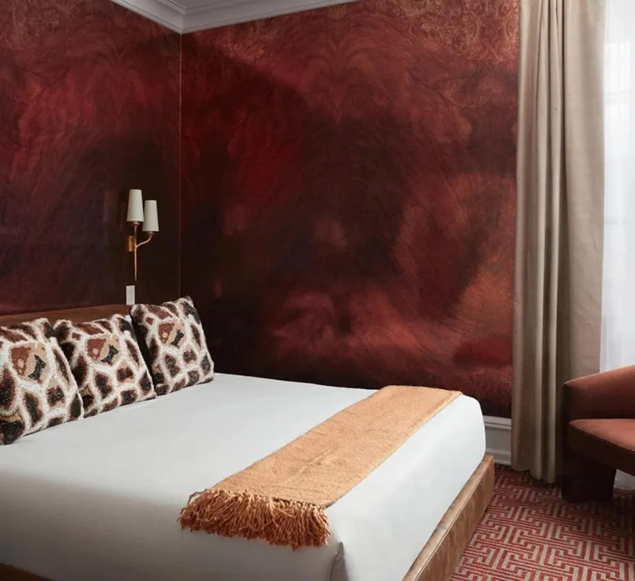 Bed in The Franklin on Rittenhouse, A Boutique Hotel