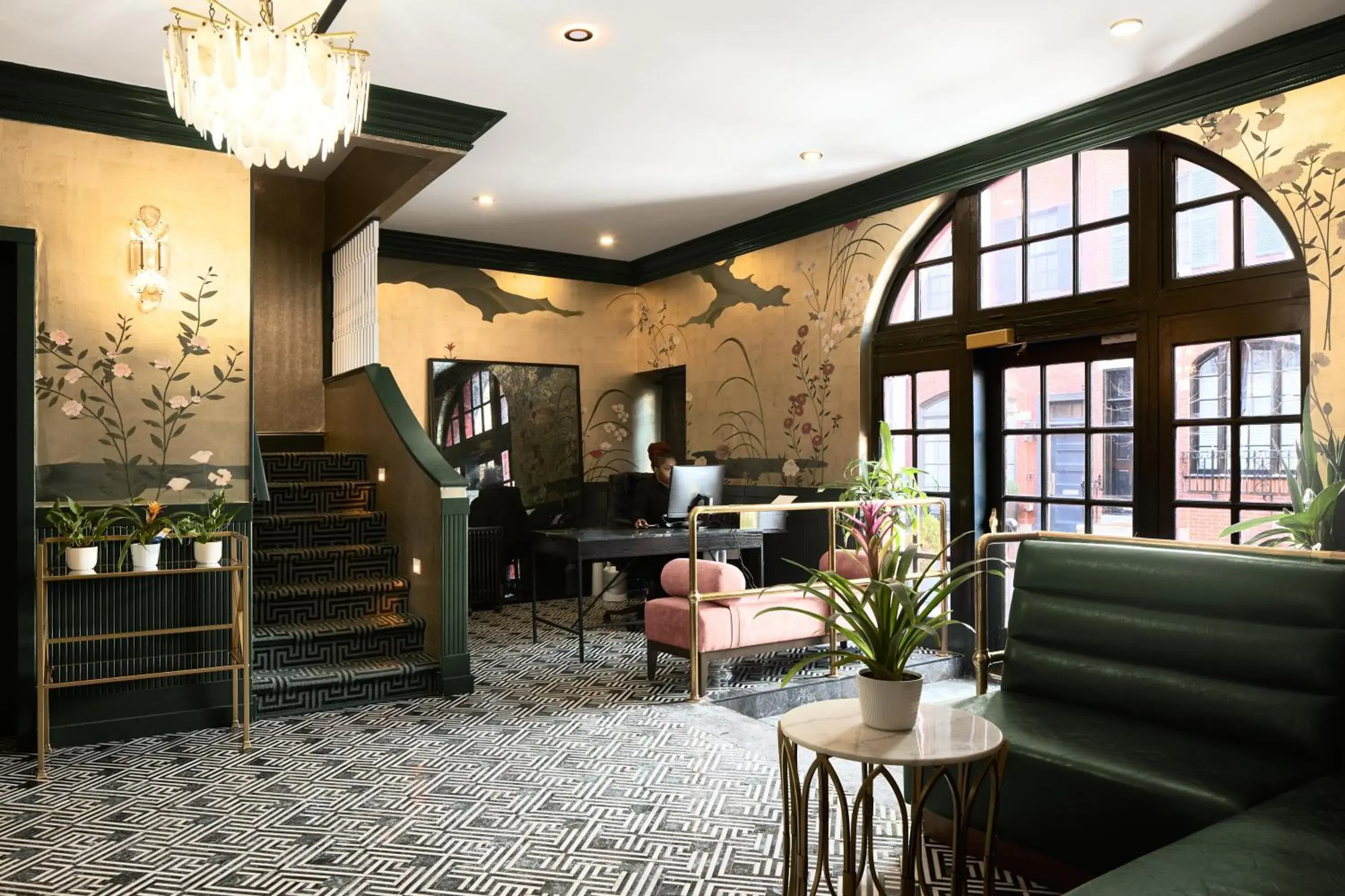 Lobby or reception in The Franklin on Rittenhouse, A Boutique Hotel Lobby or reception in The Franklin on Rittenhouse, A Boutique Hotel