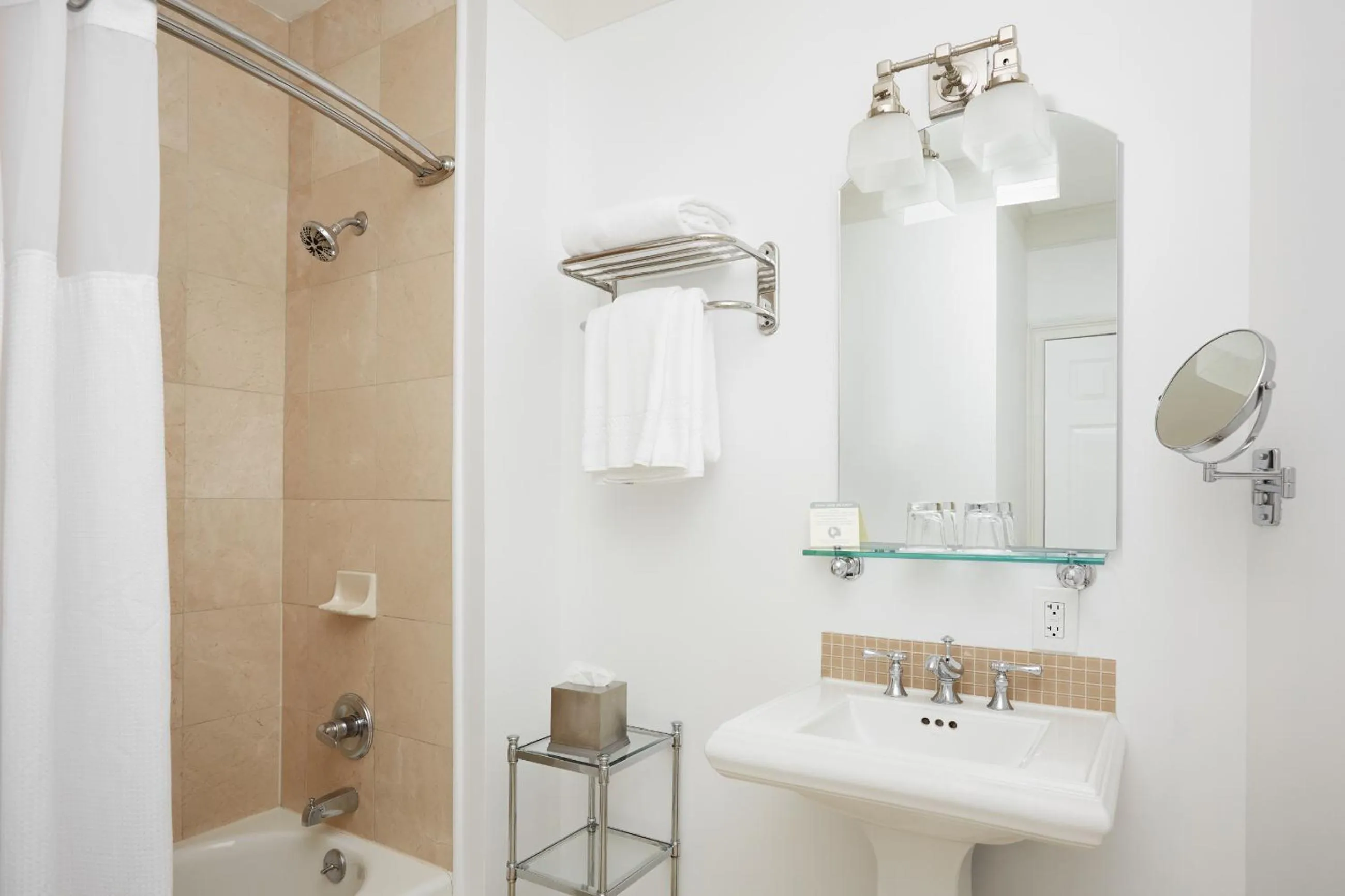 Bathroom in The Franklin on Rittenhouse, A Boutique Hotel