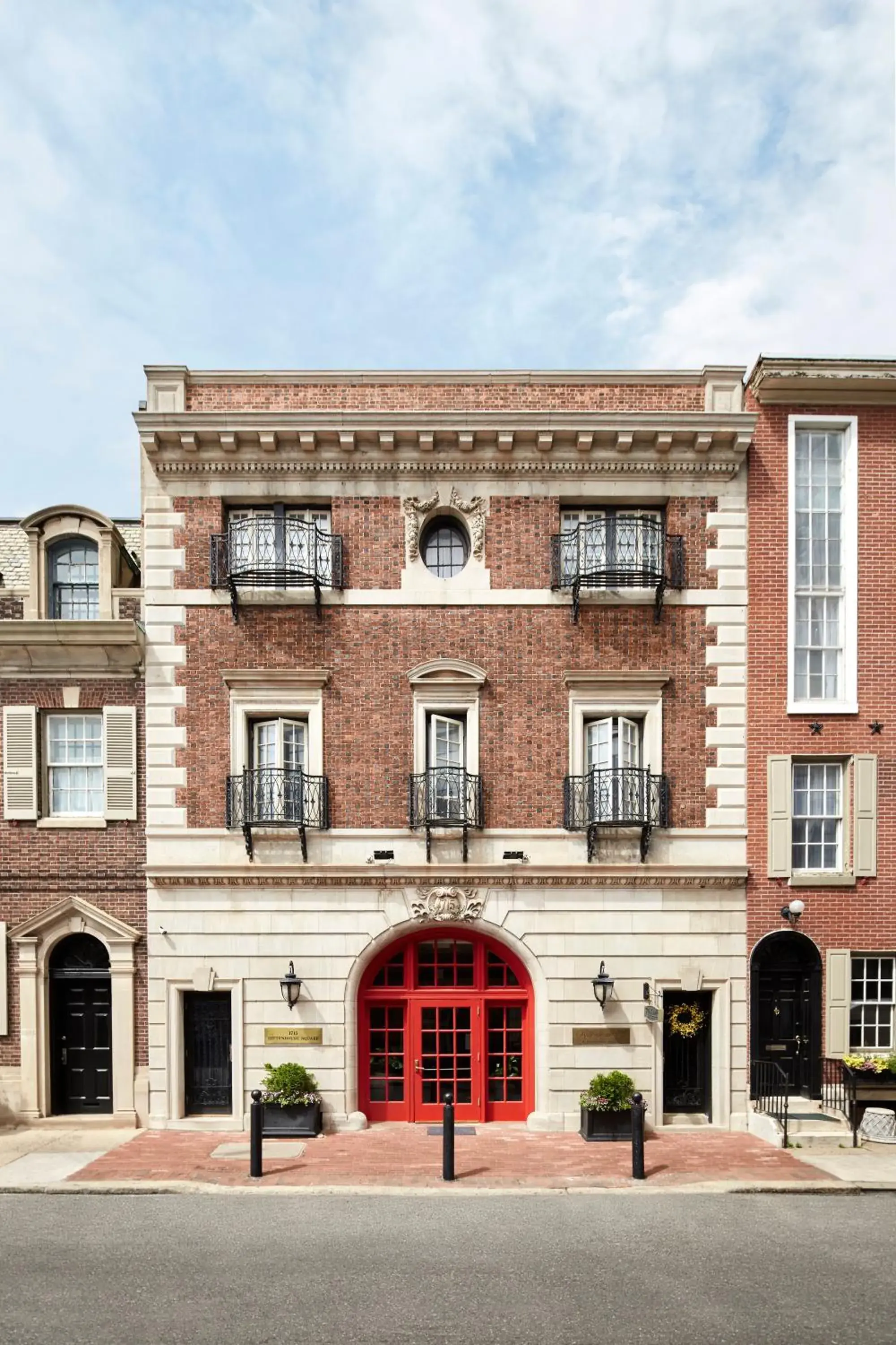 Facade/entrance in The Franklin on Rittenhouse, A Boutique Hotel Facade/entrance in The Franklin on Rittenhouse, A Boutique Hotel