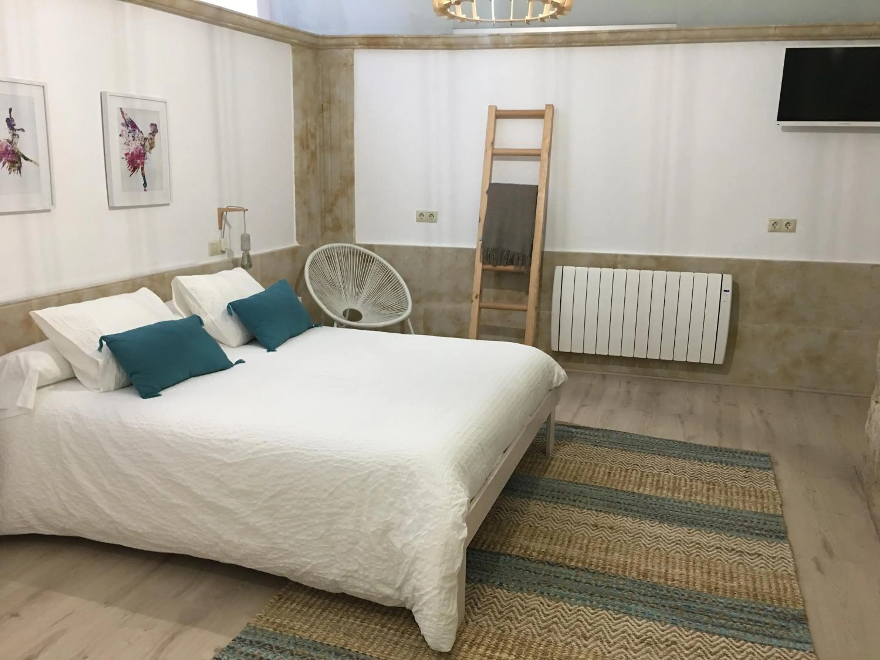 Bed in Apartamento Ribera Del Puente