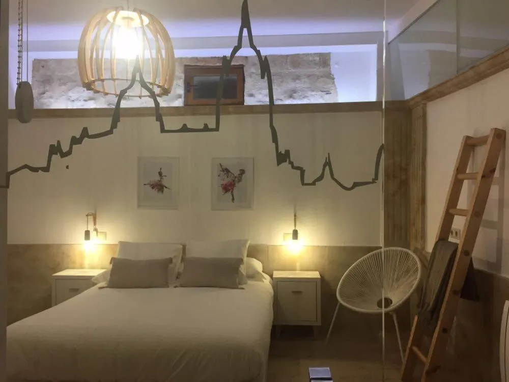 Bed in Apartamento Ribera Del Puente
