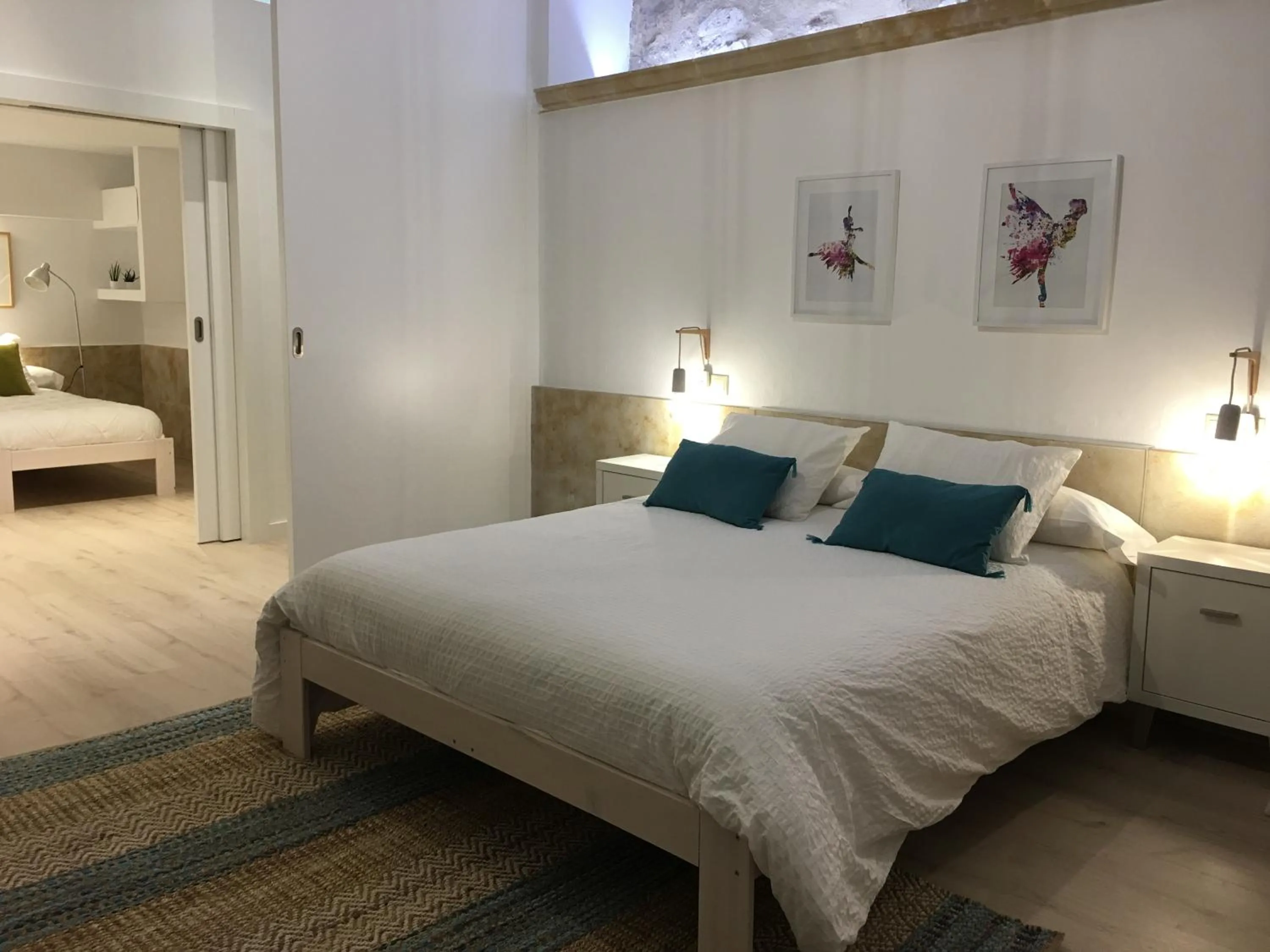 Bed in Apartamento Ribera Del Puente
