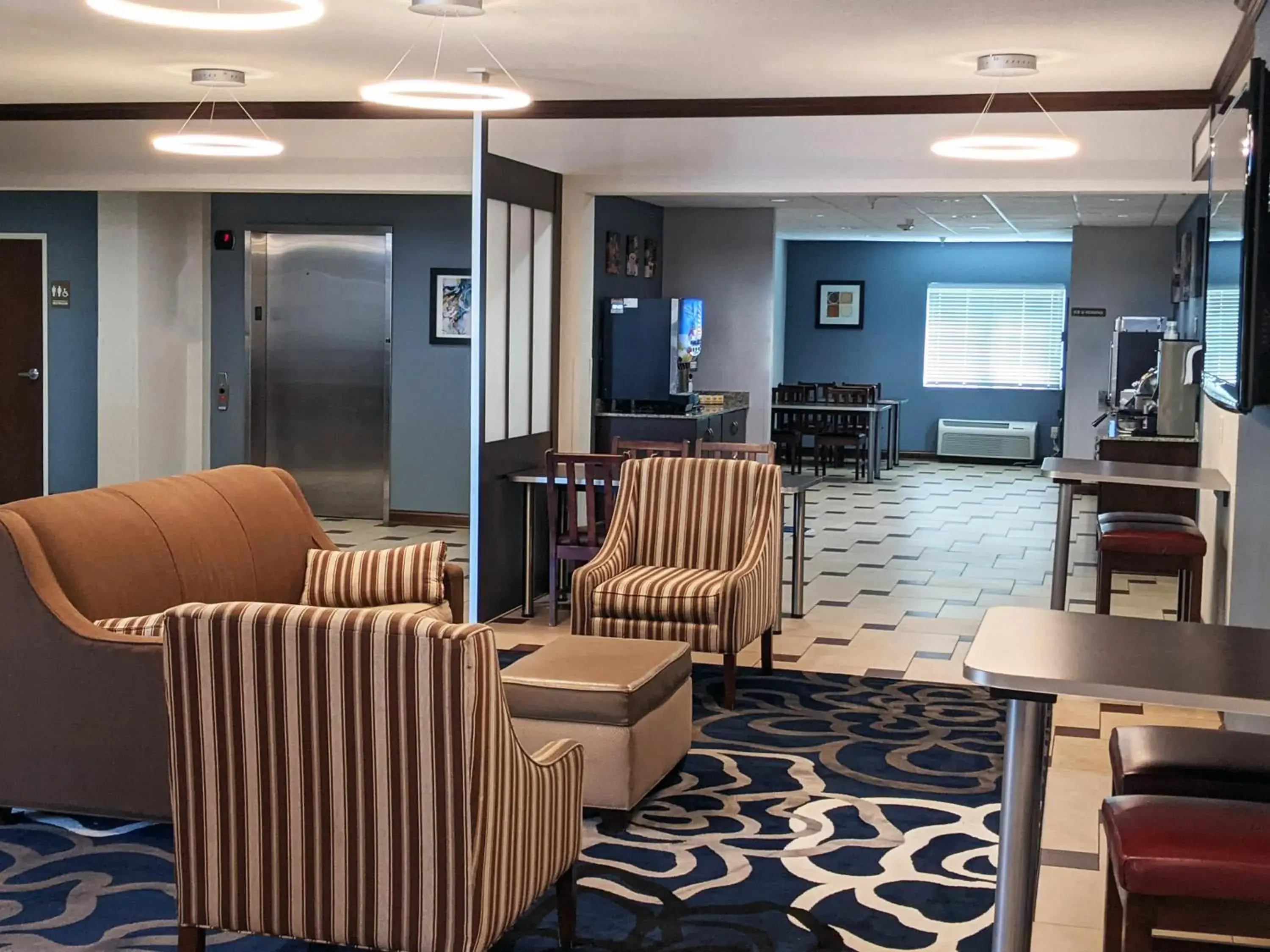 Lobby or reception in Microtel Inn & Suites by Wyndham Michigan City Lobby or reception in Microtel Inn & Suites by Wyndham Michigan City
