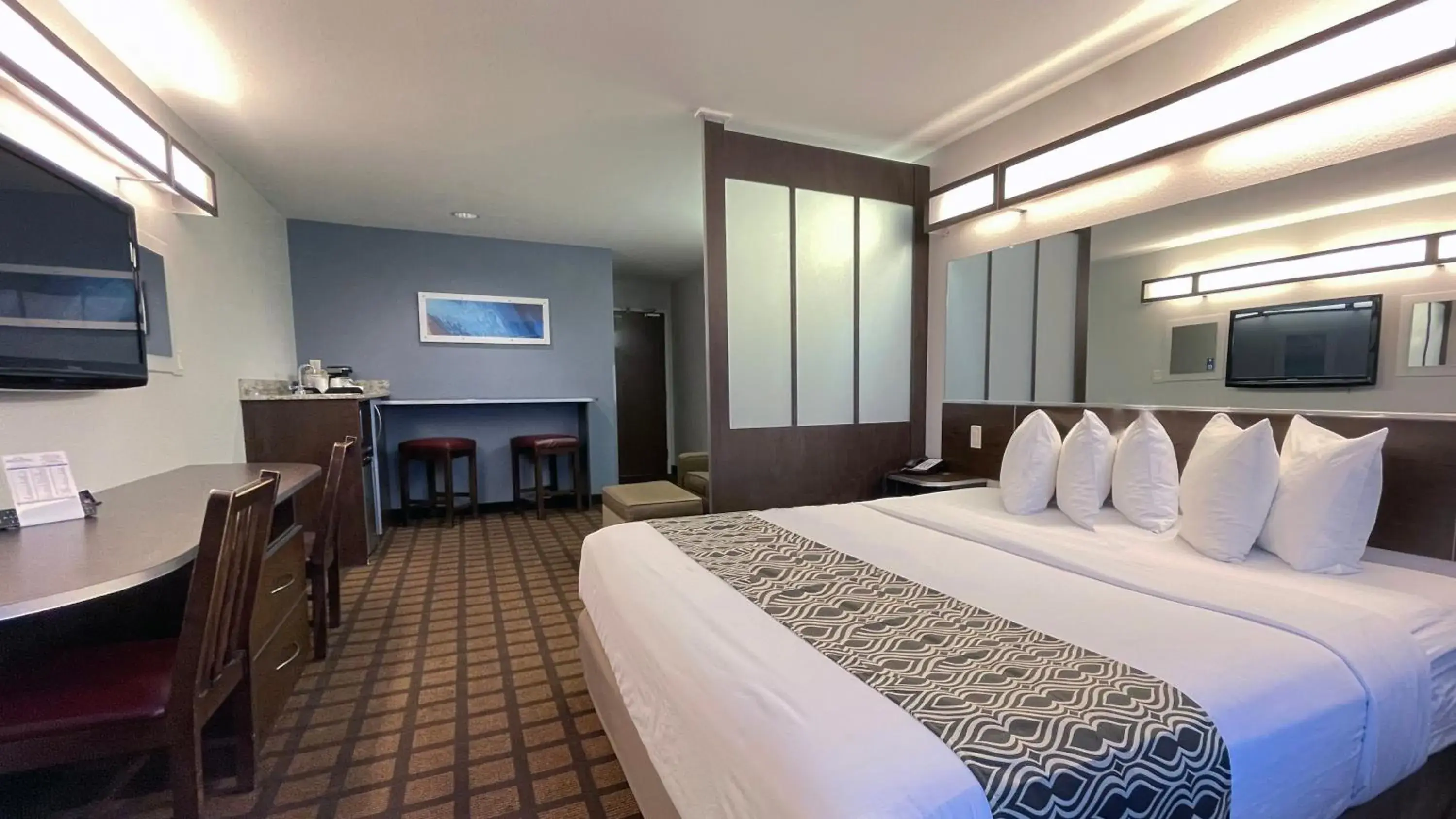 Bed in Microtel Inn & Suites by Wyndham Michigan City Bed in Microtel Inn & Suites by Wyndham Michigan City