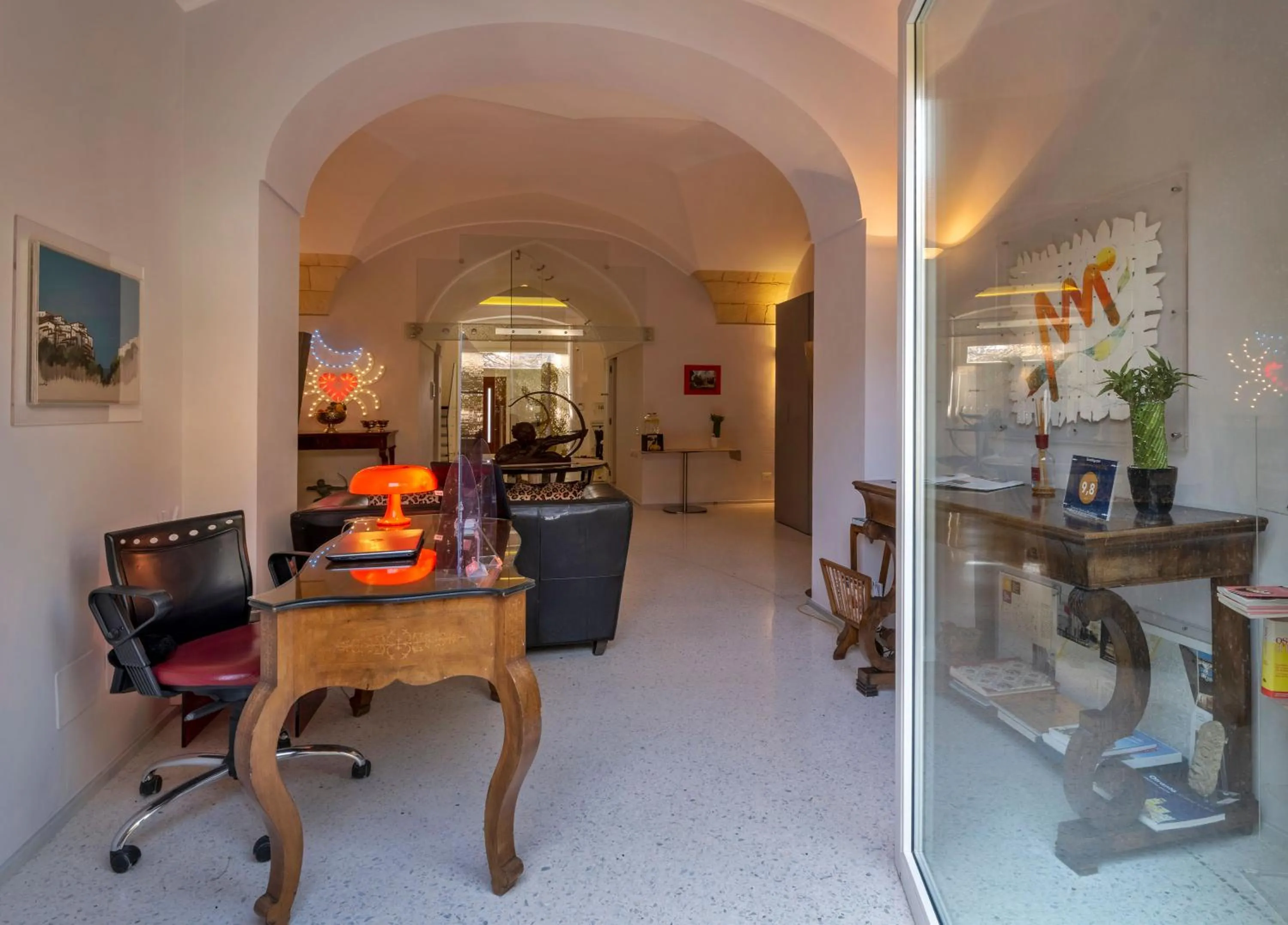 Lobby or reception in Dimora Storica Muratore